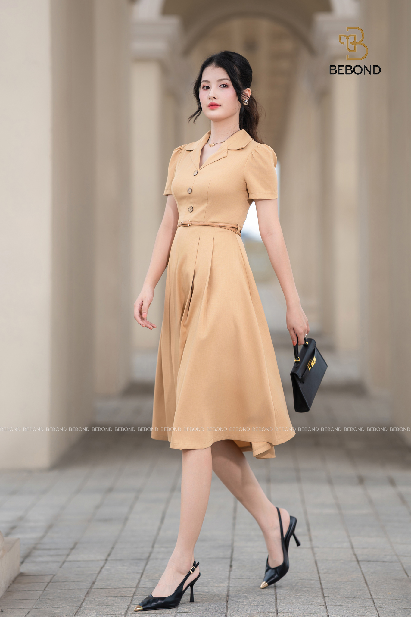 Đầm kiểu JENNIFER màu BE