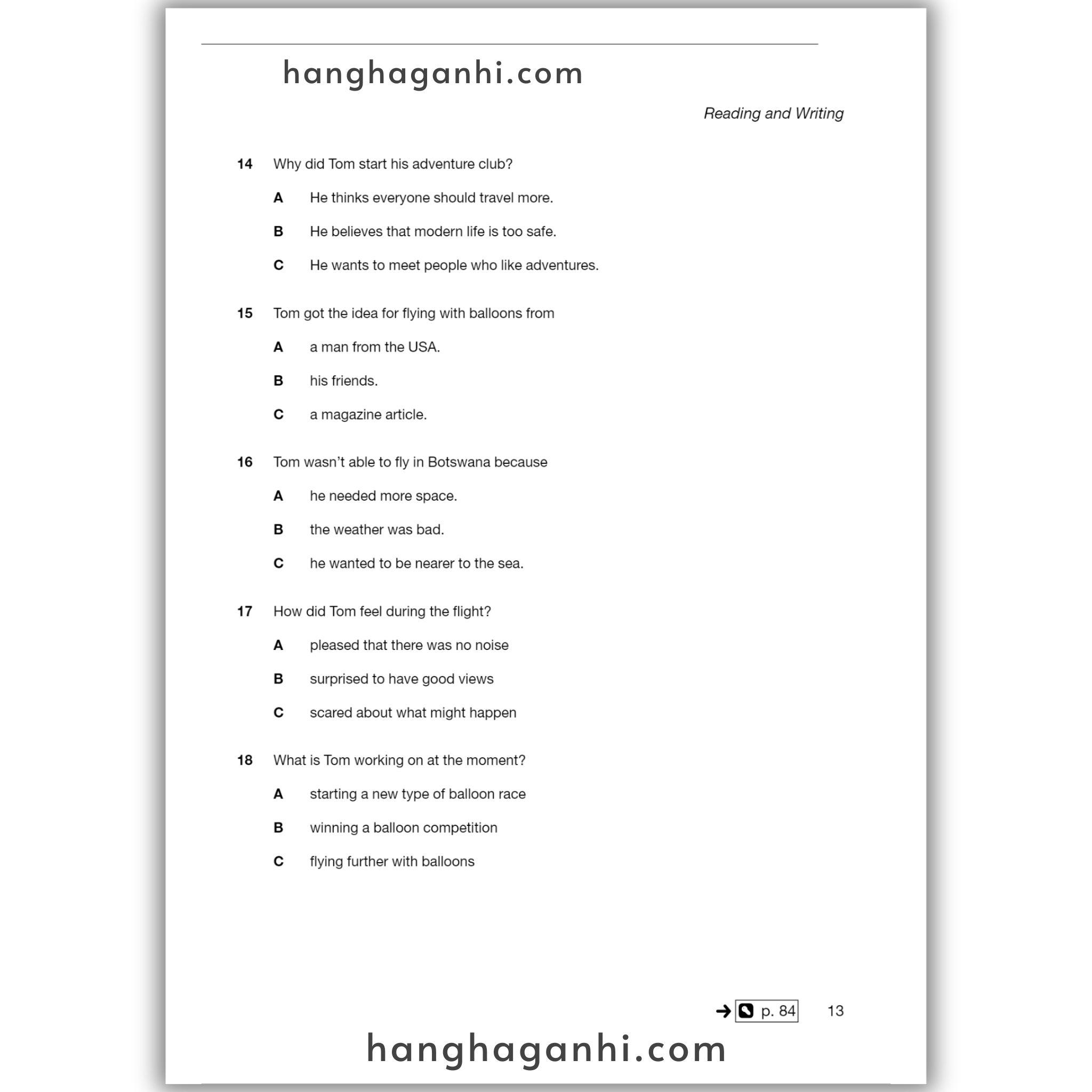 A2 Key 2 for the Revised 2020 Exam Student’s Book with Answers with Audio: Authentic Practice Tests (KET Practice Tests)_thumbnail_5