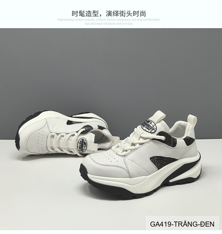 GA419 - Giày Sneaker Nam Đế Dày Tăng Chiều Cao Phong Cách Casual Thể Thao_thumbnail_4
