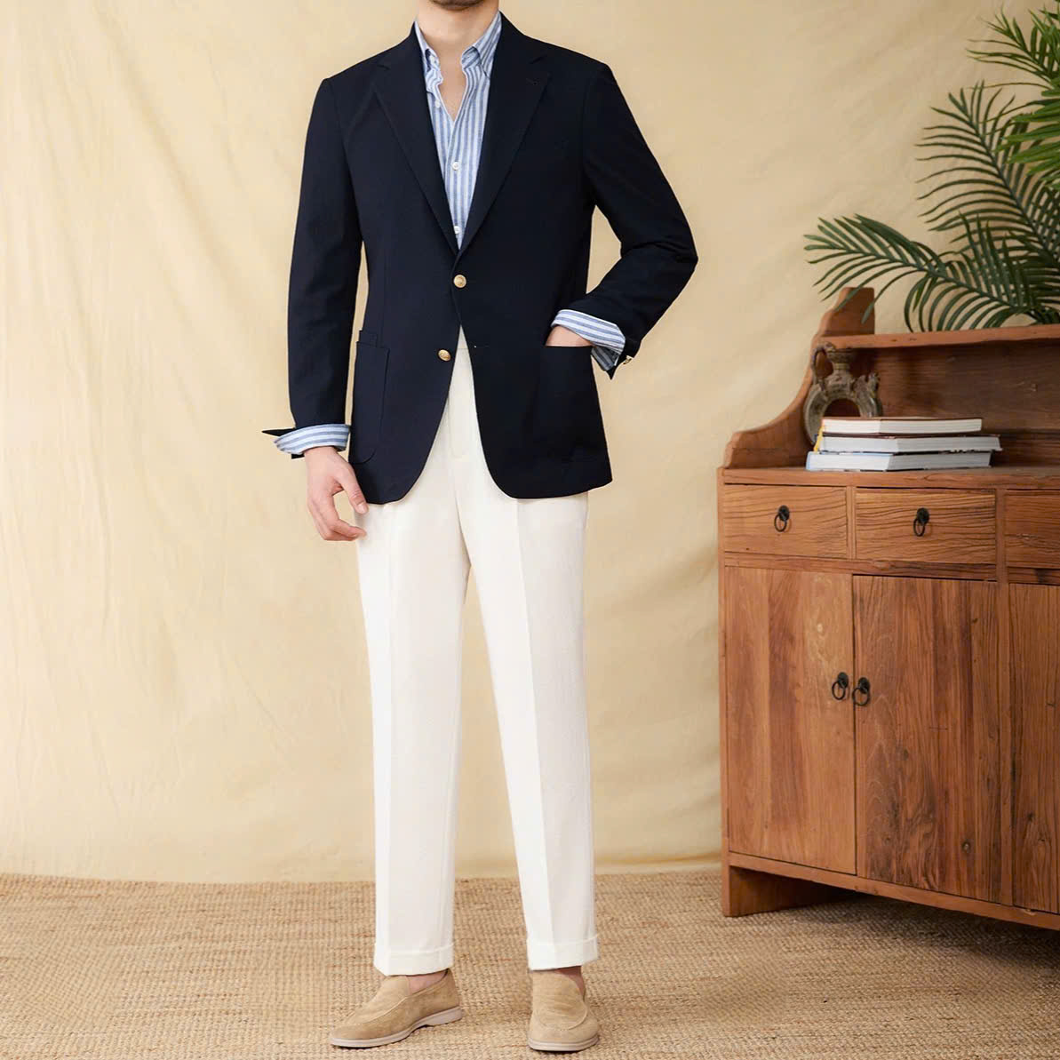 Roma Seersucker Blazer Season 2_thumbnail_2