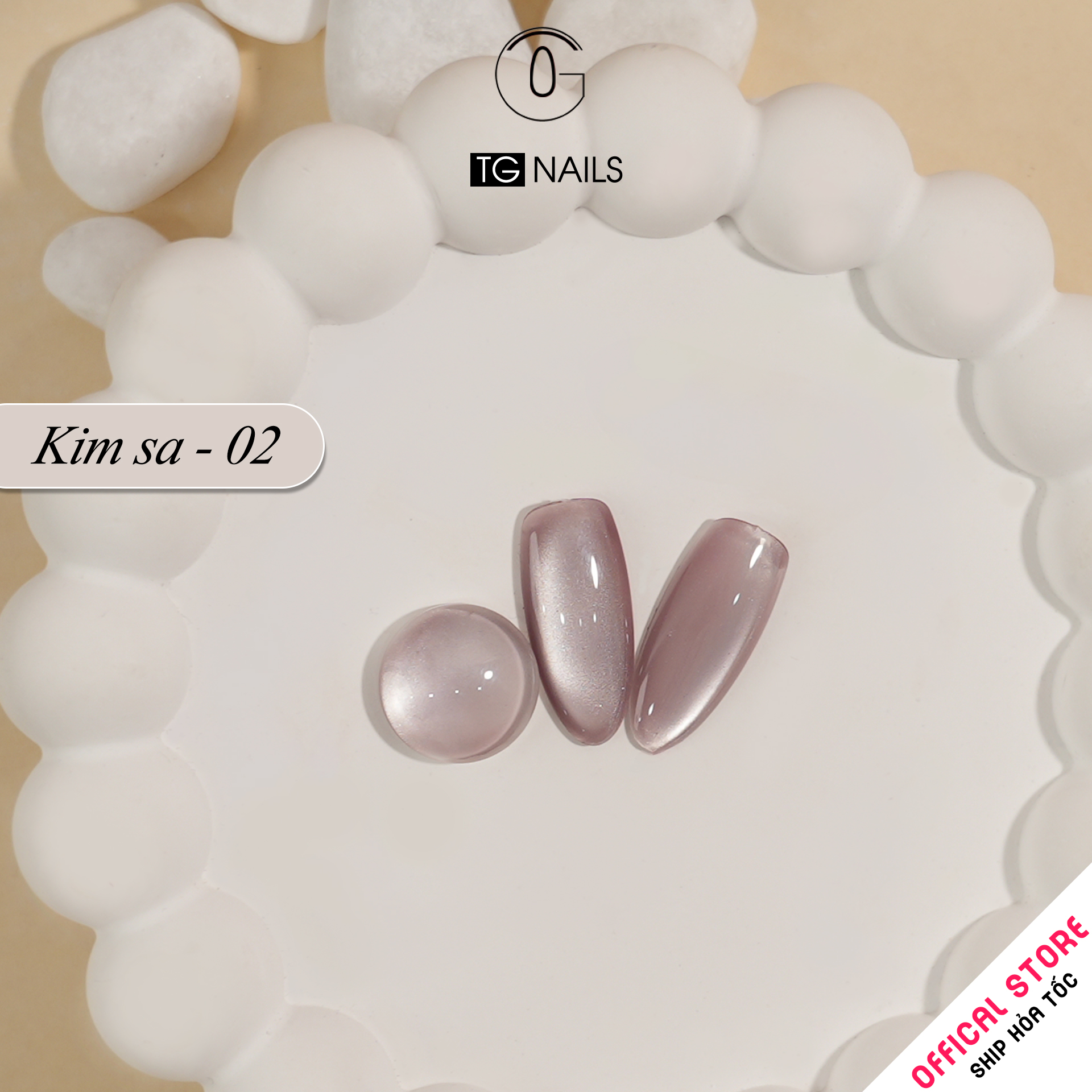 Sơn gel mắt mèo kim sa TG cọ tròn chai 15ml_thumbnail_4