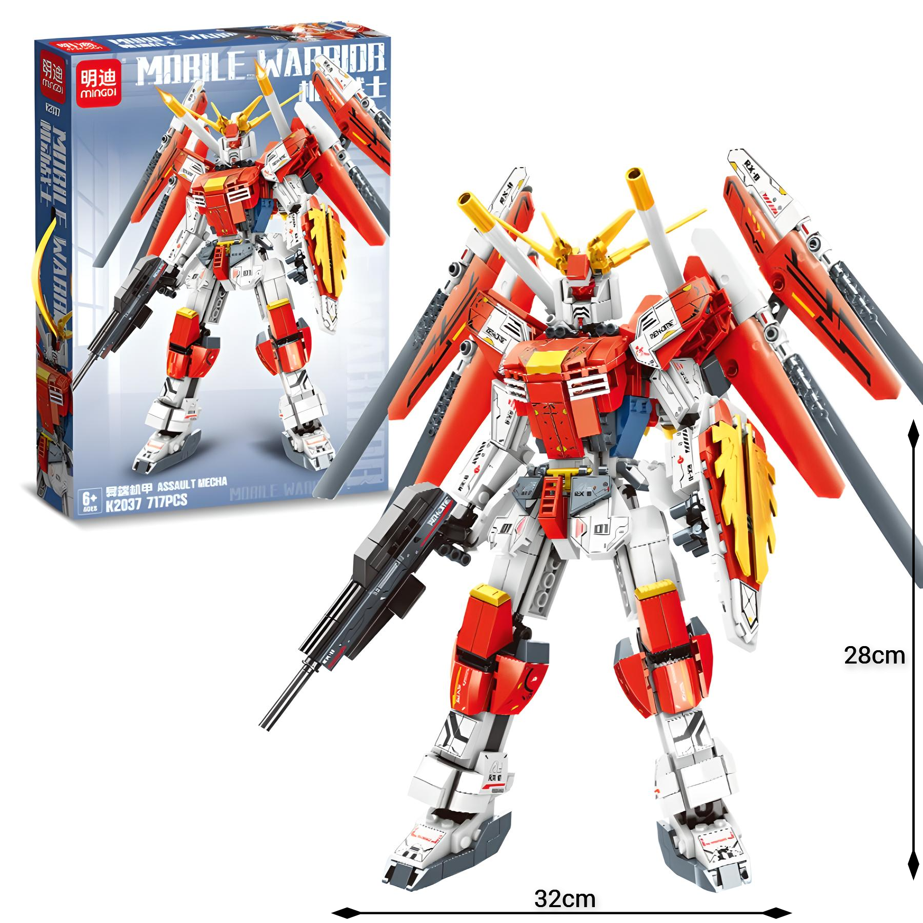 LEGO ĐỒ chơi lắp ghép 𝐌𝐎𝐁𝐈𝐋𝐄 𝐒𝐔𝐈𝐓 𝐆𝐔𝐍𝐃𝐀𝐌 700 chi tiết_thumbnail_11