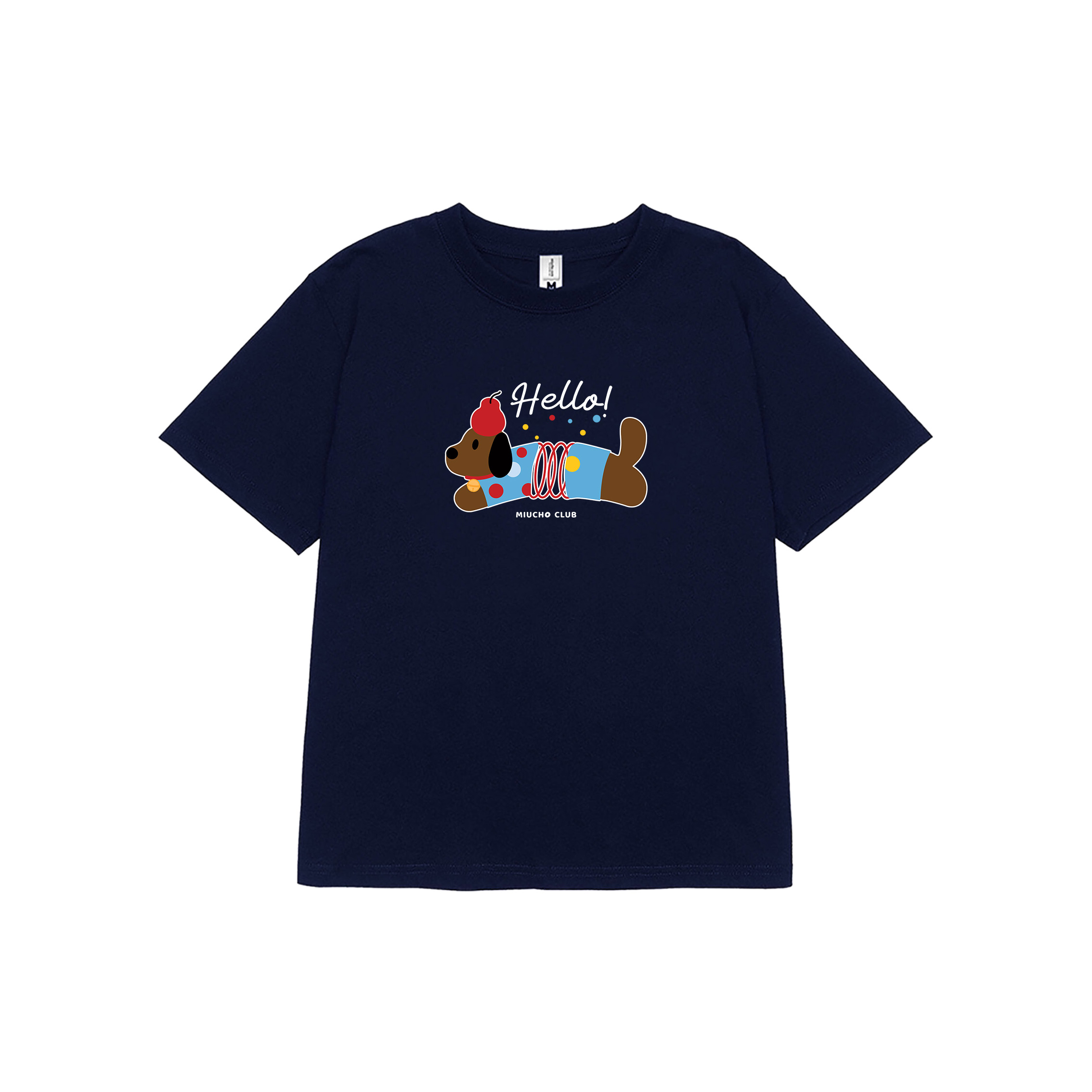 Áo baby tee in hình dễ thương ABD2454 Miucho vải cotton 4c thoáng mát cổ tròn in mix