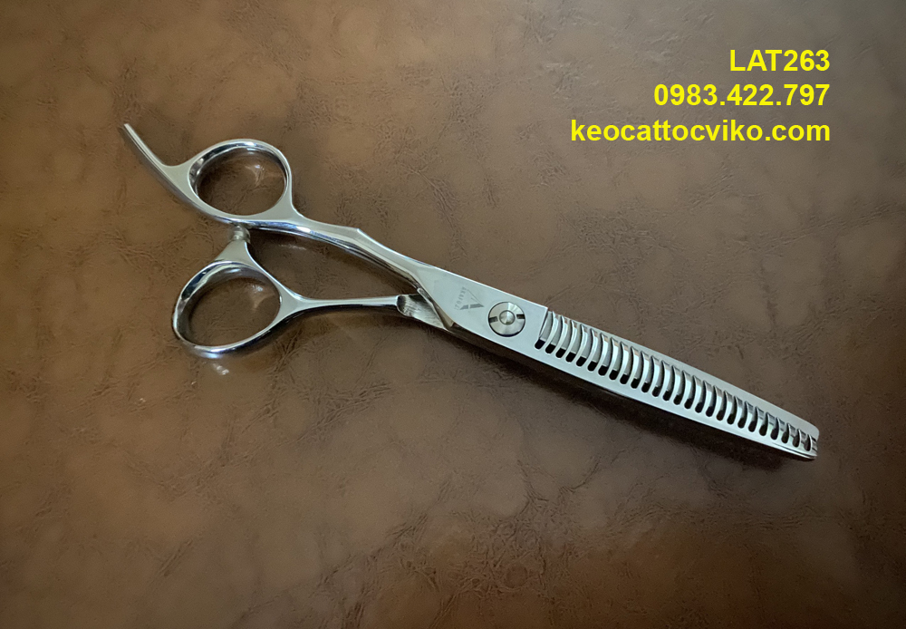 Kéo tỉa tóc tay trái VIKO AKAFUJI LAT263 - bảo hành 1 năm_thumbnail_6