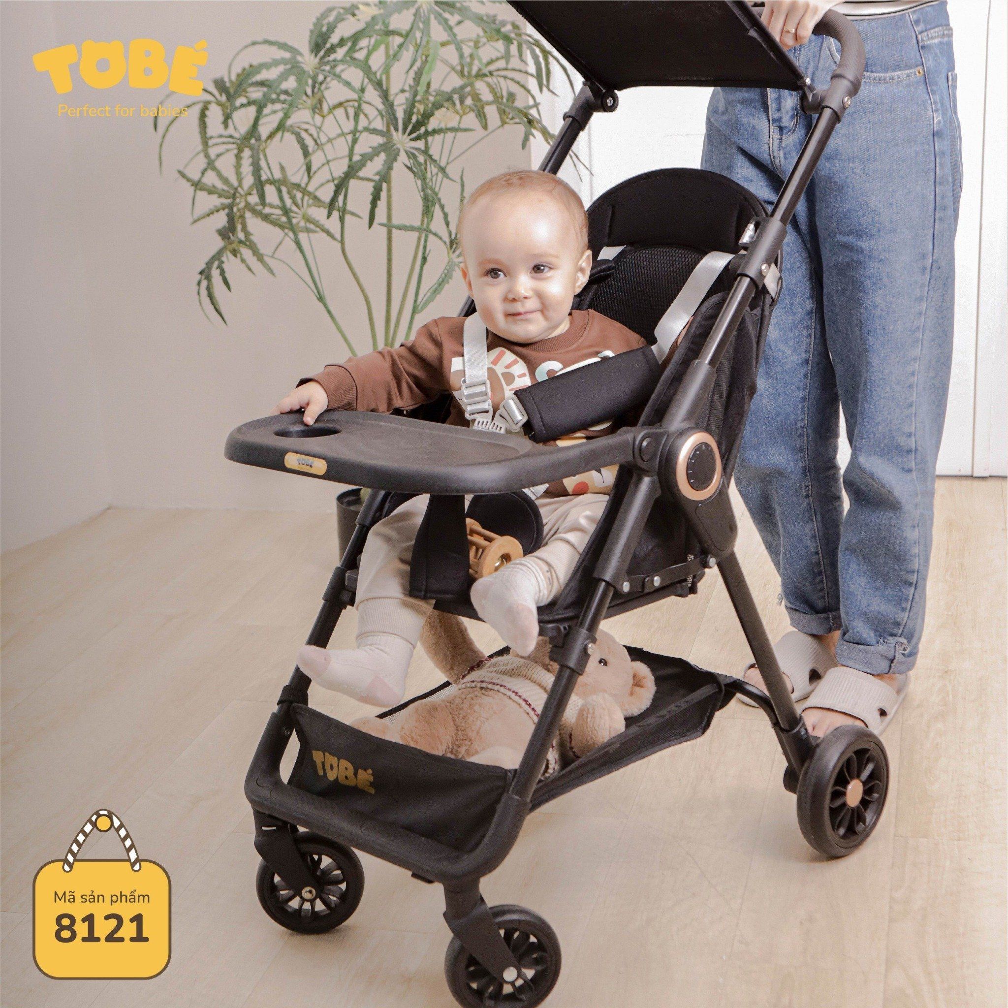 Xe đẩy gấp gọn Andy (Black, Beige)_thumbnail_1