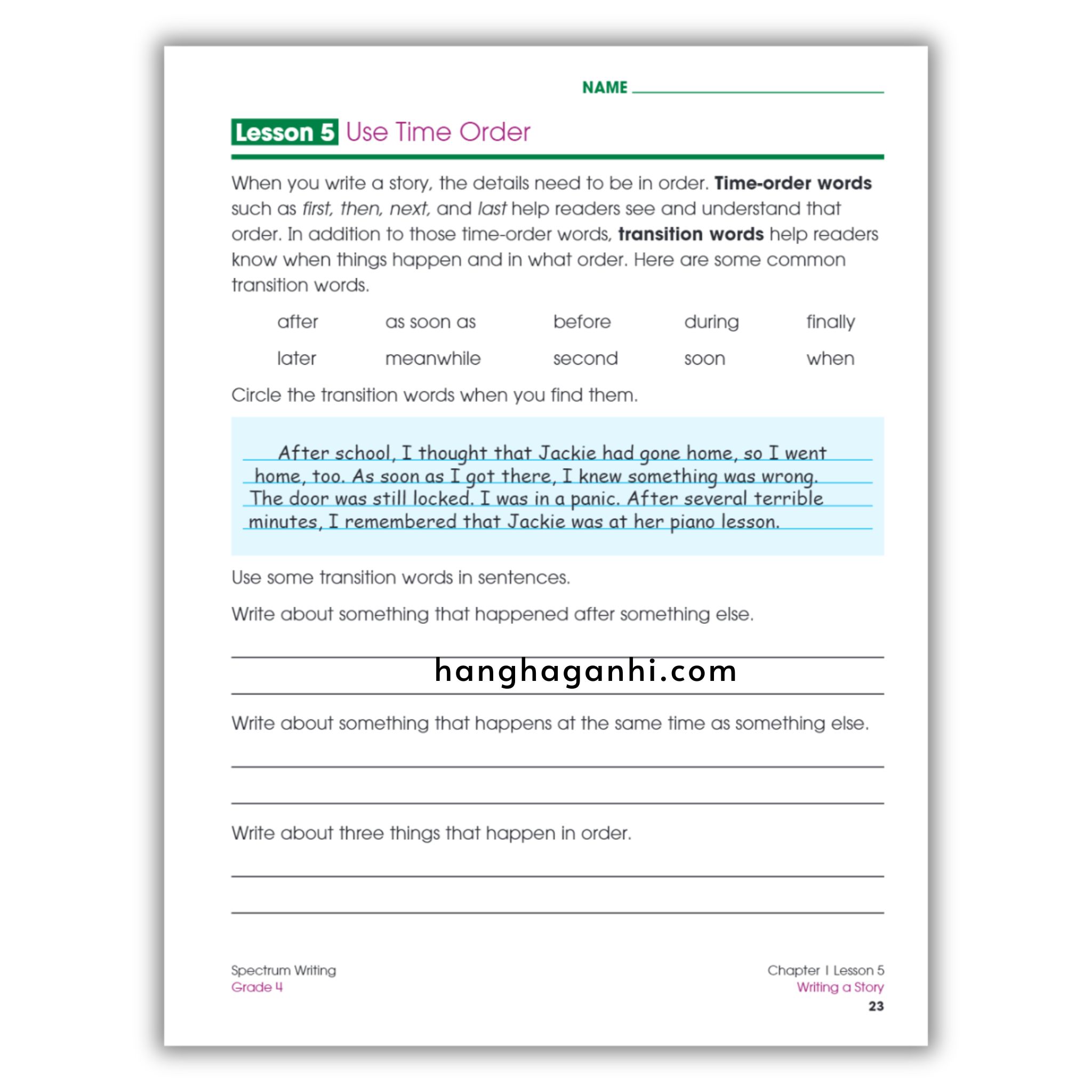 Sách Spectrum Writing Workbook Grade 4_thumbnail_17