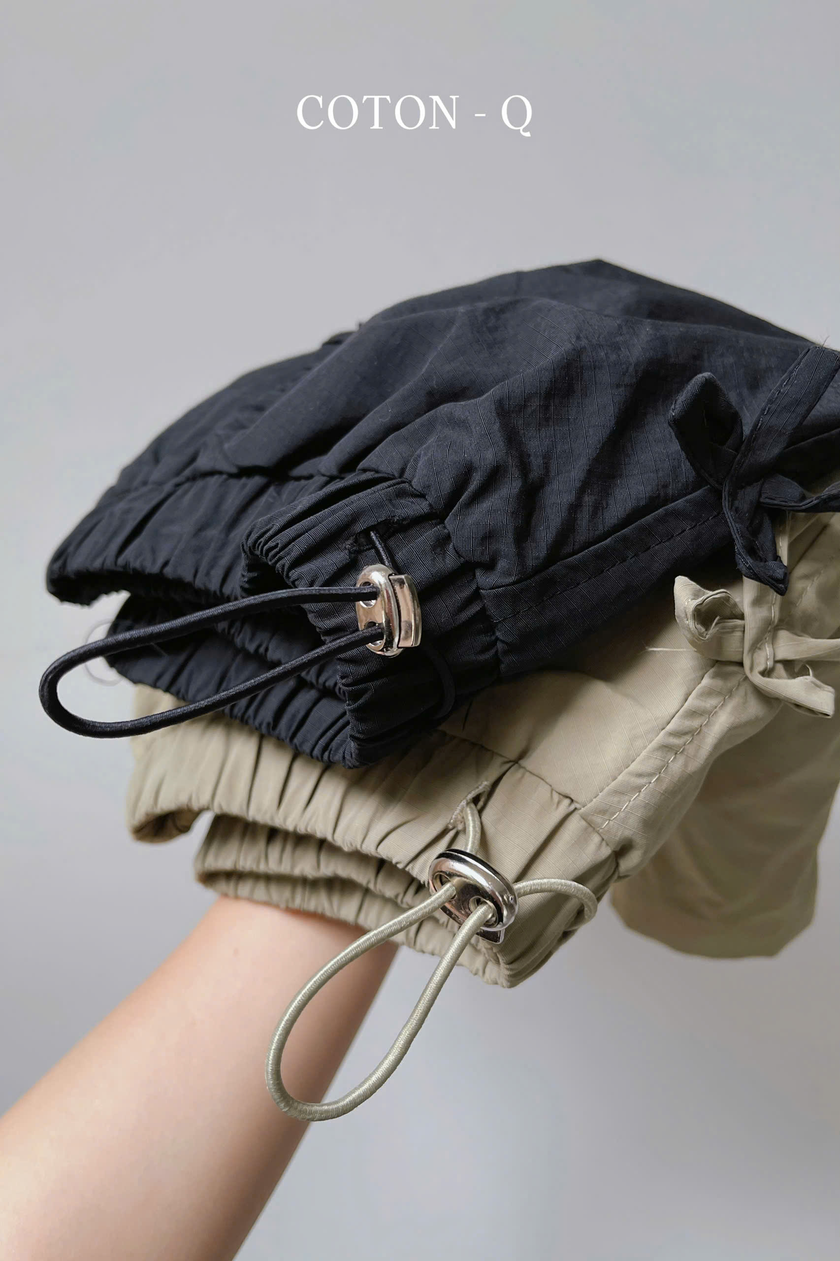 Chân váy nơ lưng thun ( RÊU )_thumbnail_4