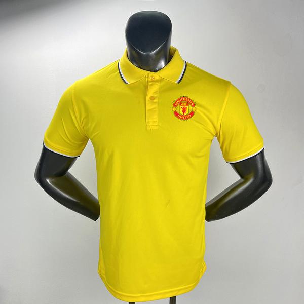 Áo polo 2C thể thao cao cấp in logo đội bóng - Vàng