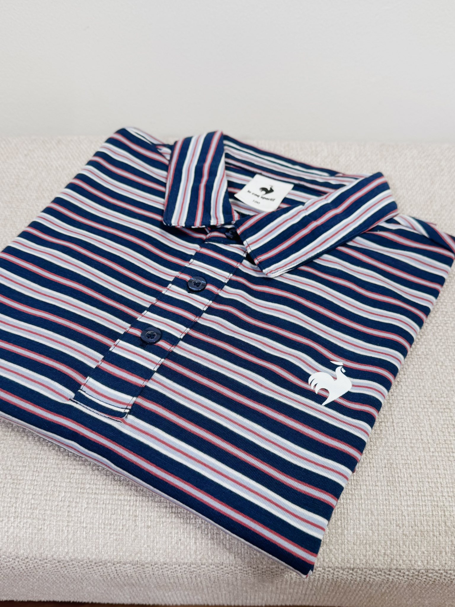 55 ÁO POLO NAM KẺ LCS  LOGO GÀ TRỐNG 3 MÀU_thumbnail_2