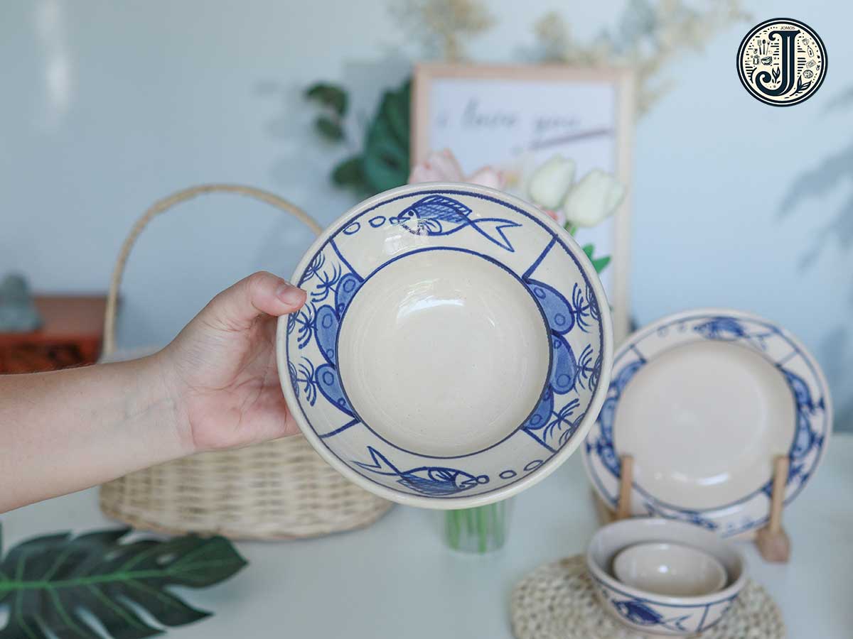 Tô chiết yêu 18cm gốm cao cấp lái thiêu Cá J000295_thumbnail_2