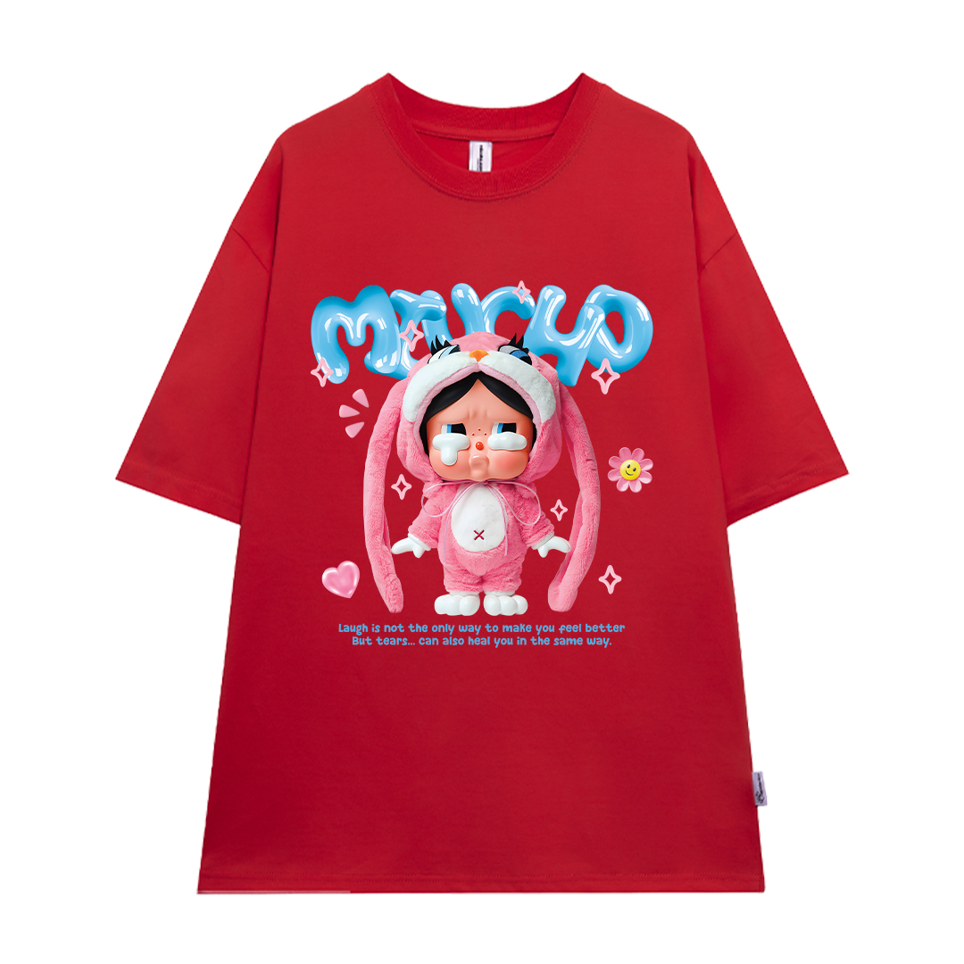 Áo thun CRY BABY nhiều màu ATD1335 Miucho form rộng vải cotton in mix_thumbnail_15