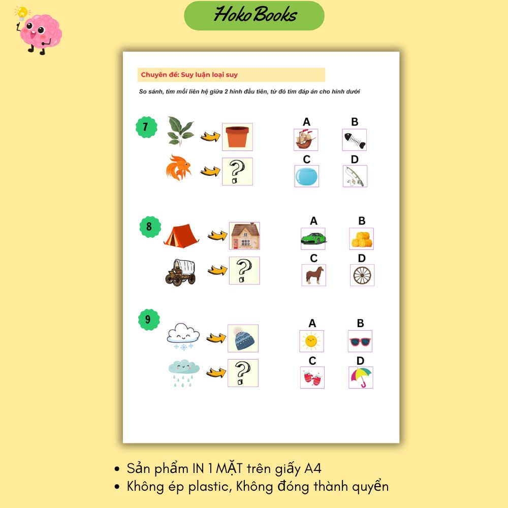 HL49 Học liệu Suy luận loại suy, từ mối tương quan giữa các đồ vật Hokobooks_thumbnail_3