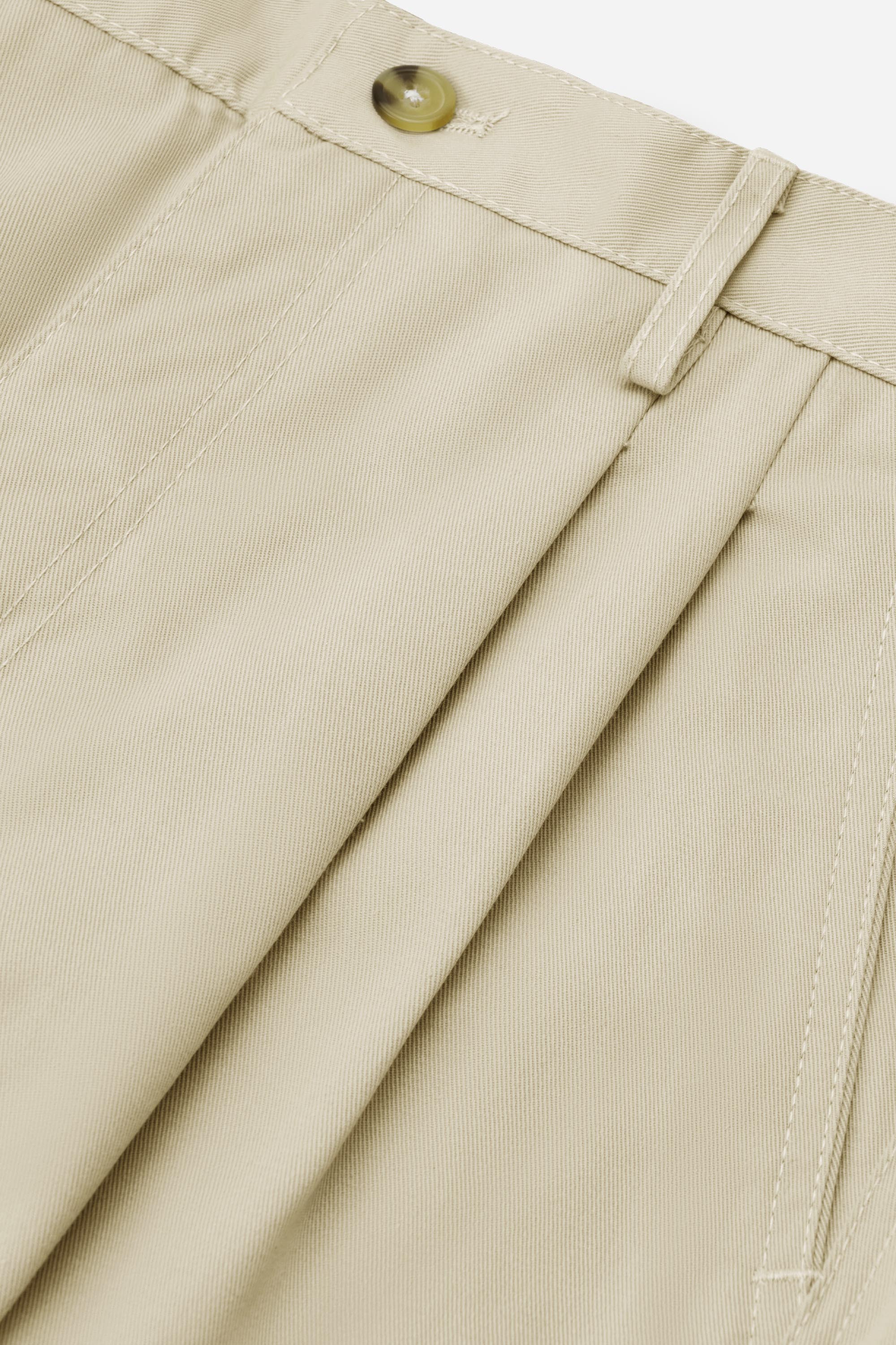 Quần Kaki Thô 2 Li Nam Trung Niên ANCHI Phom Suông Ống Rộng Màu Vàng Nhạt_thumbnail_5