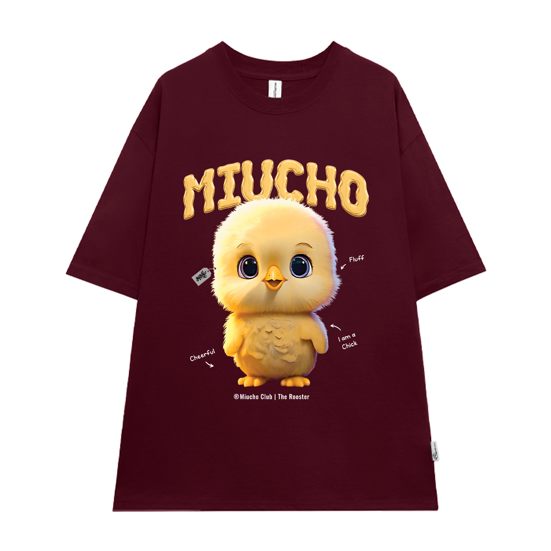 Áo thun form rộng 12 con giáp tuổi Dậu ATD1240 Miucho tay ngắn cổ tròn in mix_thumbnail_25