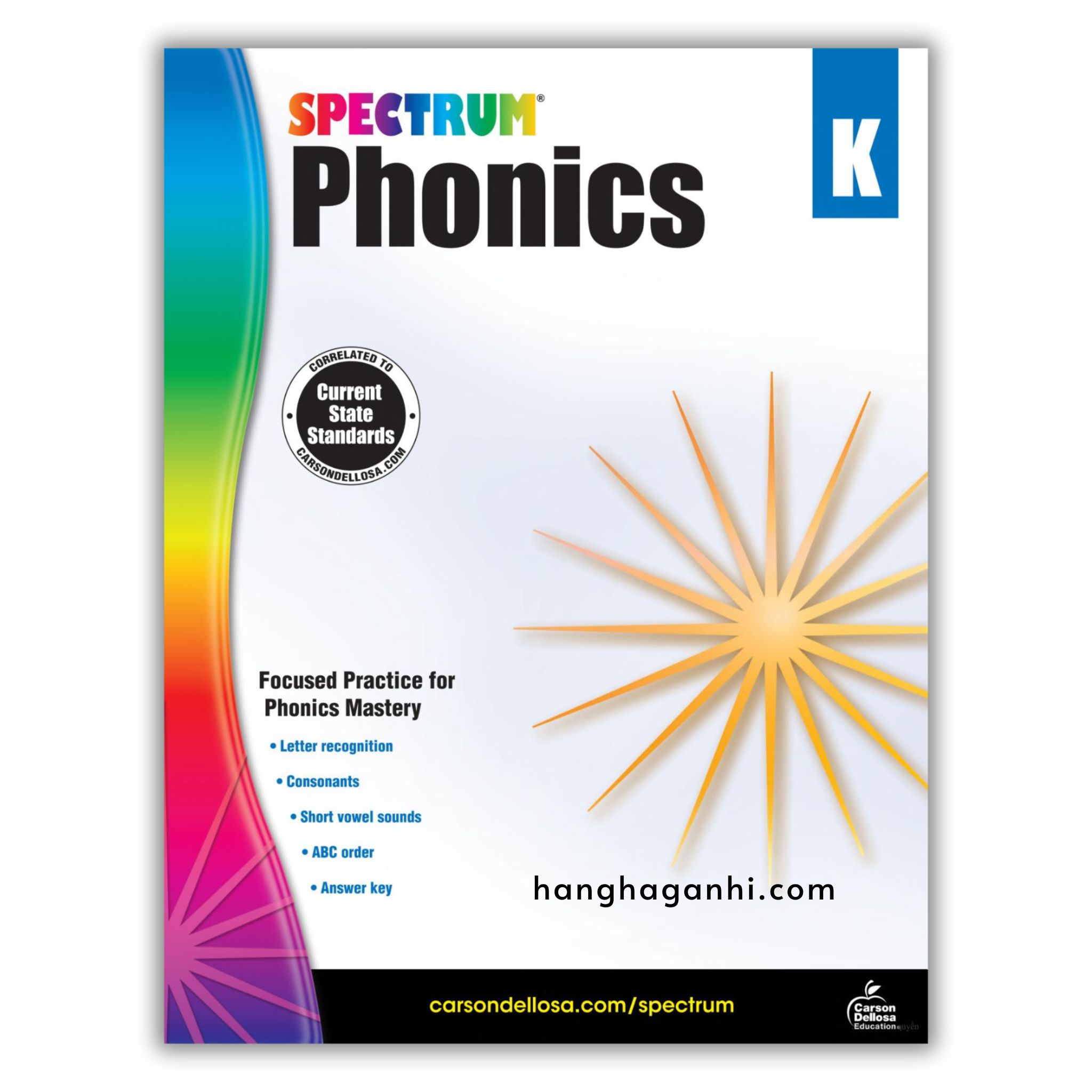 Sách Spectrum Phonics Workbook Grade K_thumbnail_0