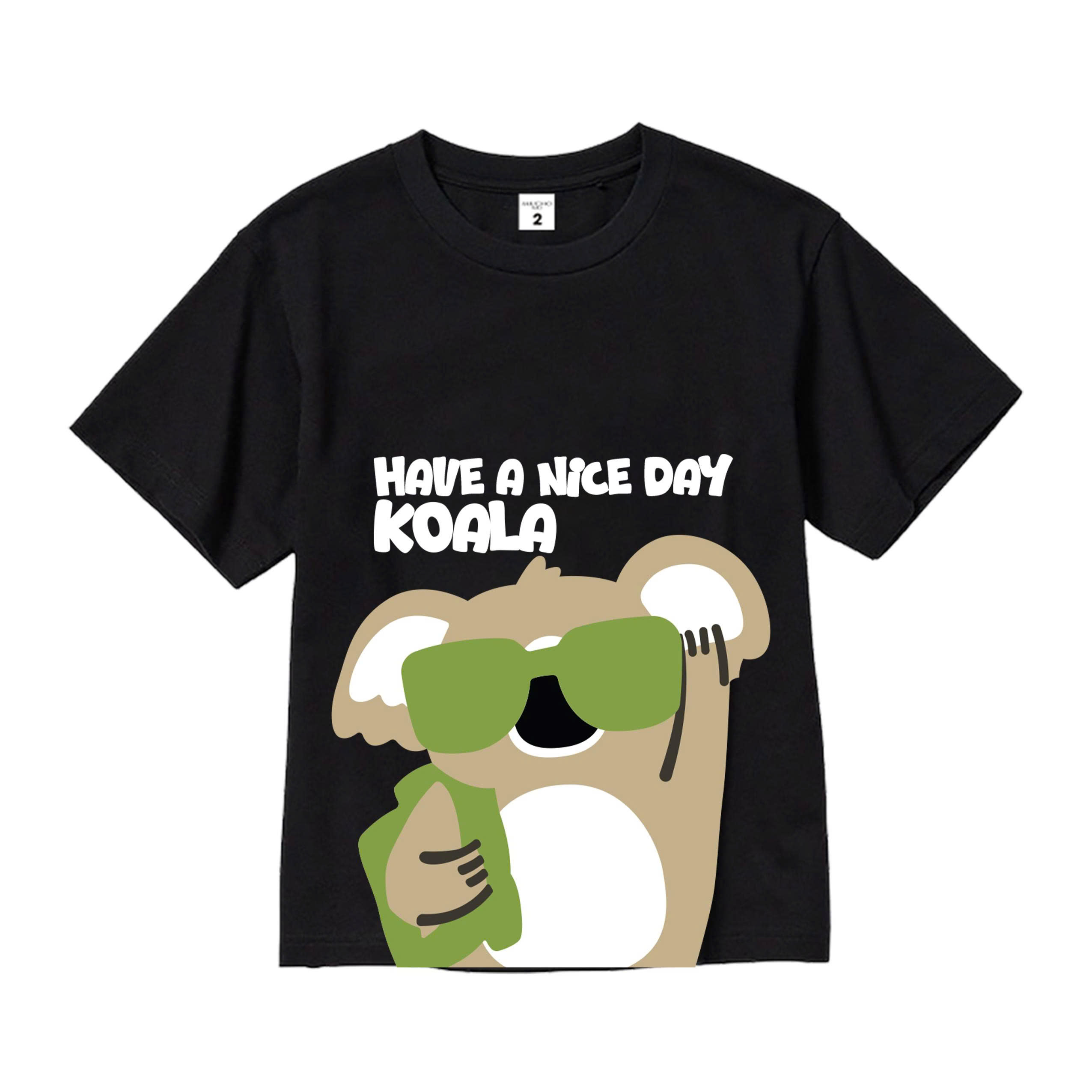 Áo thun form rộng in họa tiết dễ thương cho bé AED2305 Miucho Kid vải cotton thoáng mát mềm mại_thumbnail_8