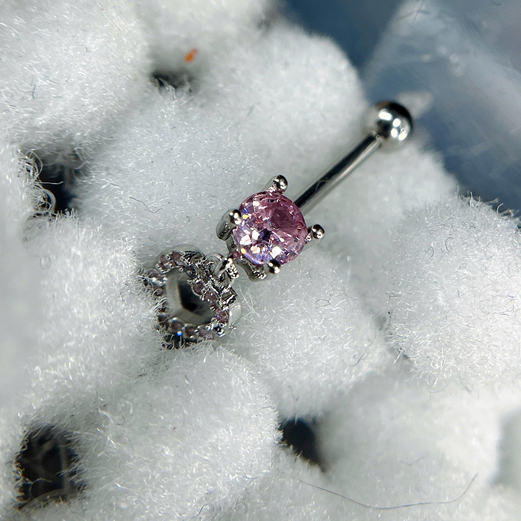 Khuyên kiểu verical rơi tim hồng_thumbnail_2