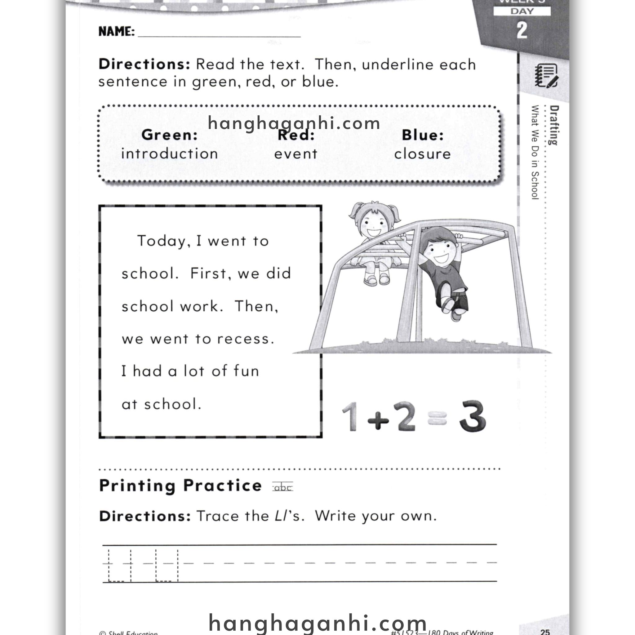 Sách 180 Days Of Writing Grade K_thumbnail_5