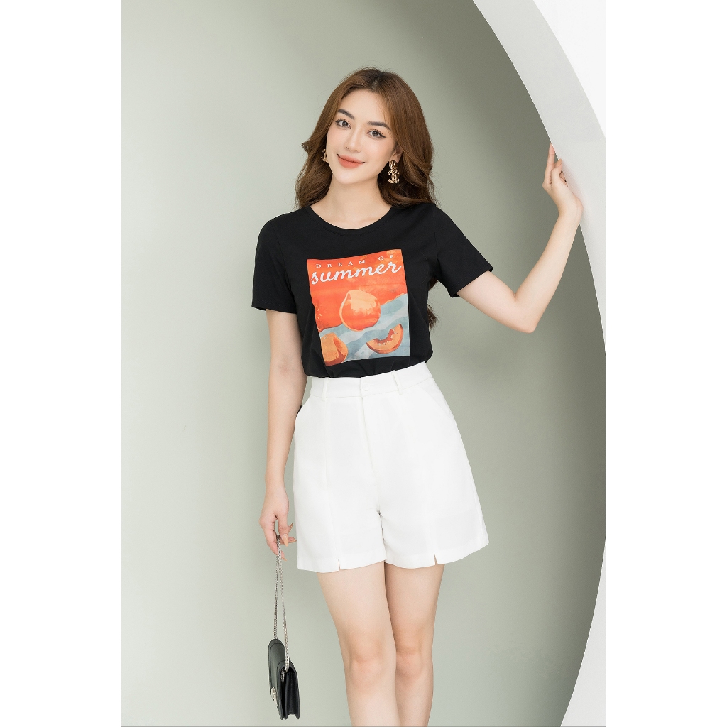 [Form Vừa] Áo thun nữ form vừa in hình - Áo phông nữ Loza XA003_thumbnail_3