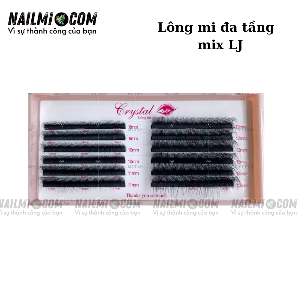 Lông Mi Đa Tầng - Mix LJ - 8-15mm