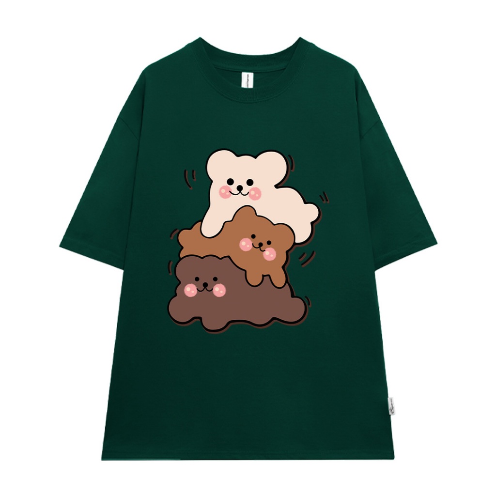 Áo phông local brand unisex ATD1190 Miucho tay ngắn vải cotton thoáng mát cổ tròn in mix_thumbnail_8