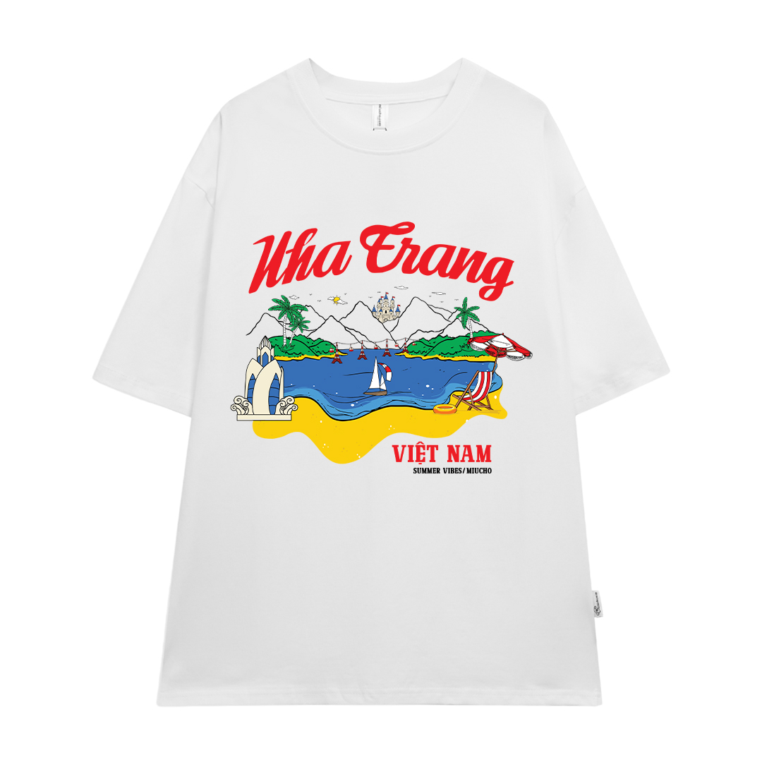 Áo thun du lịch Nha Trang ATD1261 Miucho vải cotton thoáng mát in mix_thumbnail_0