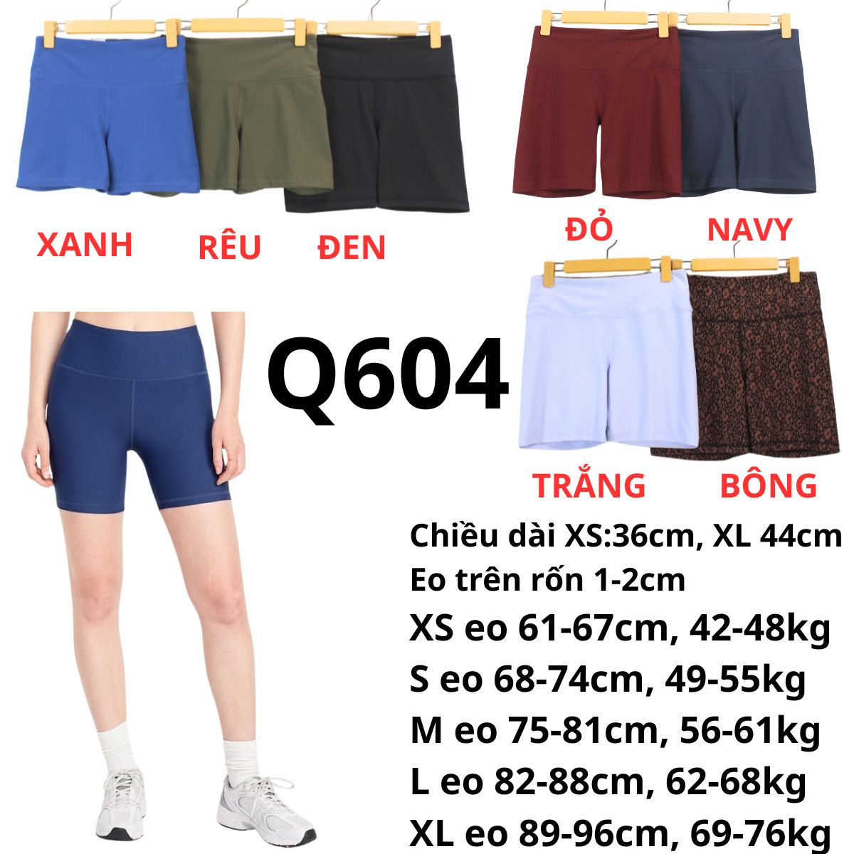 Q604- QUẦN BIKE TẬP