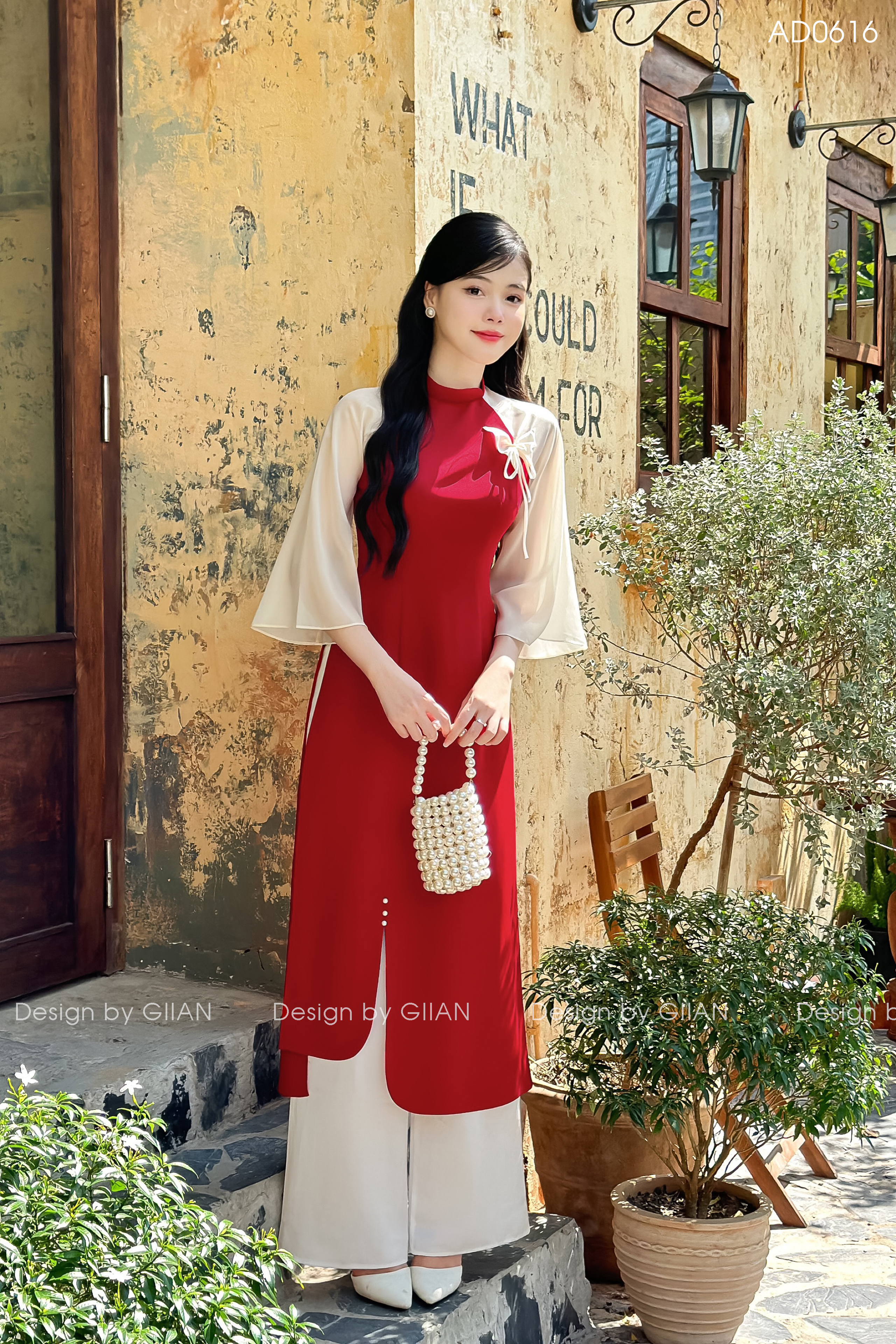 Áo dài cách tân An Nhiên AD0616