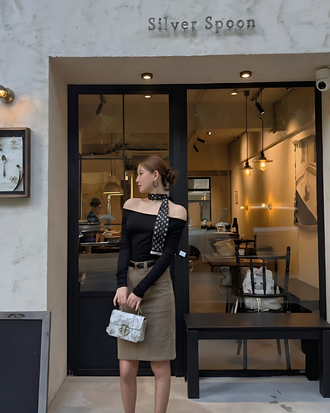 UHE Premium 2510 – Túi da thêu hoa nổi, ánh bạc | Thanh lịch – Tinh tế – Sang trọng_thumbnail_9