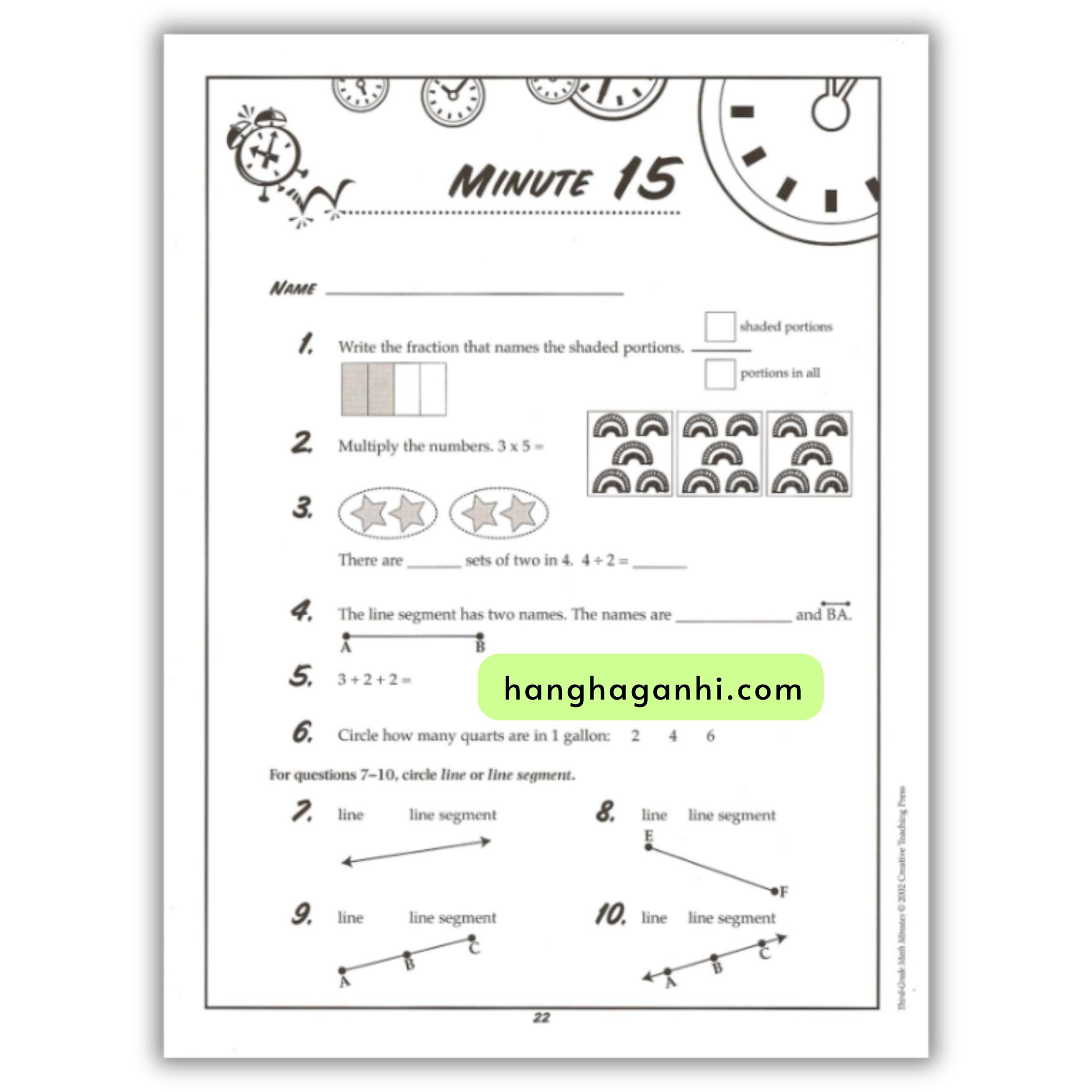 Math Minutes Grade 3- Sách Toán Tiếng Anh cho bé lớp 3_thumbnail_9
