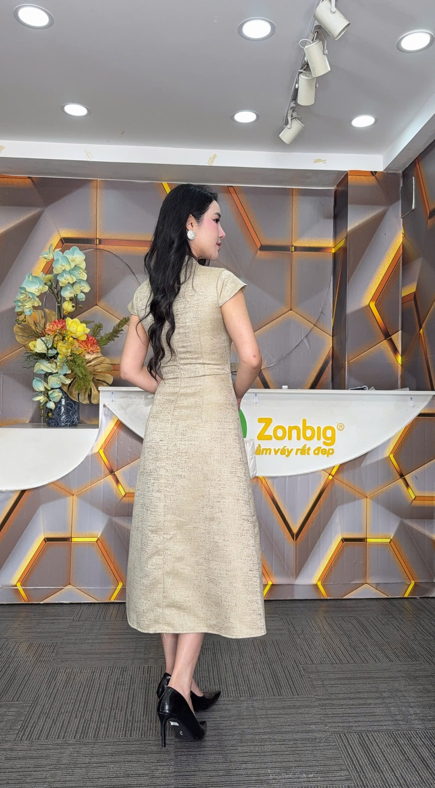 Đầm xòe - Y1935 - Thương hiệu Zonbig_thumbnail_6
