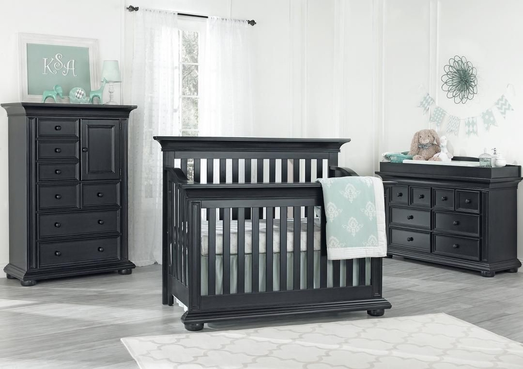 Cũi gỗ cho bé Harlow Collection 4 In 1