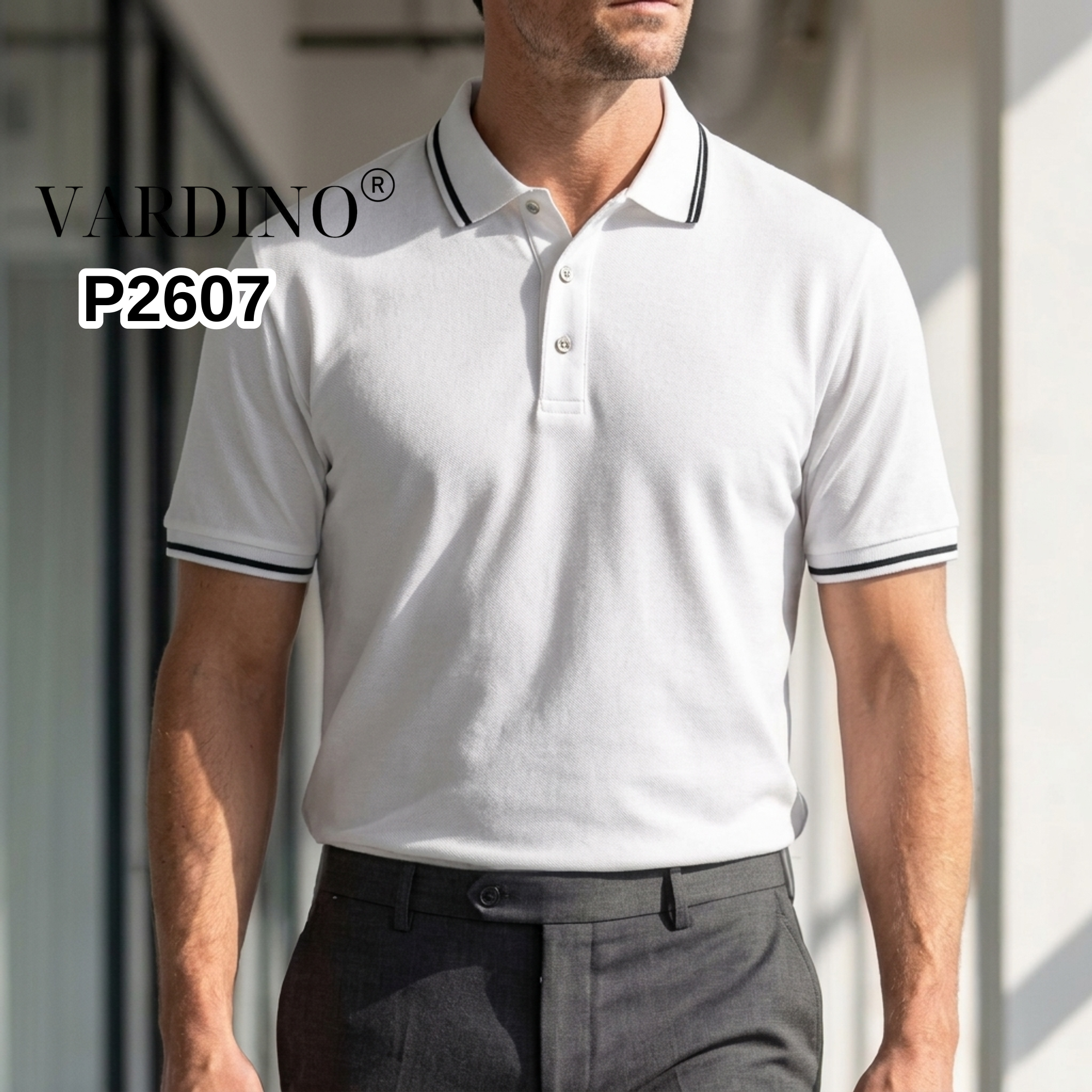 Áo polo nam Vardino P2607