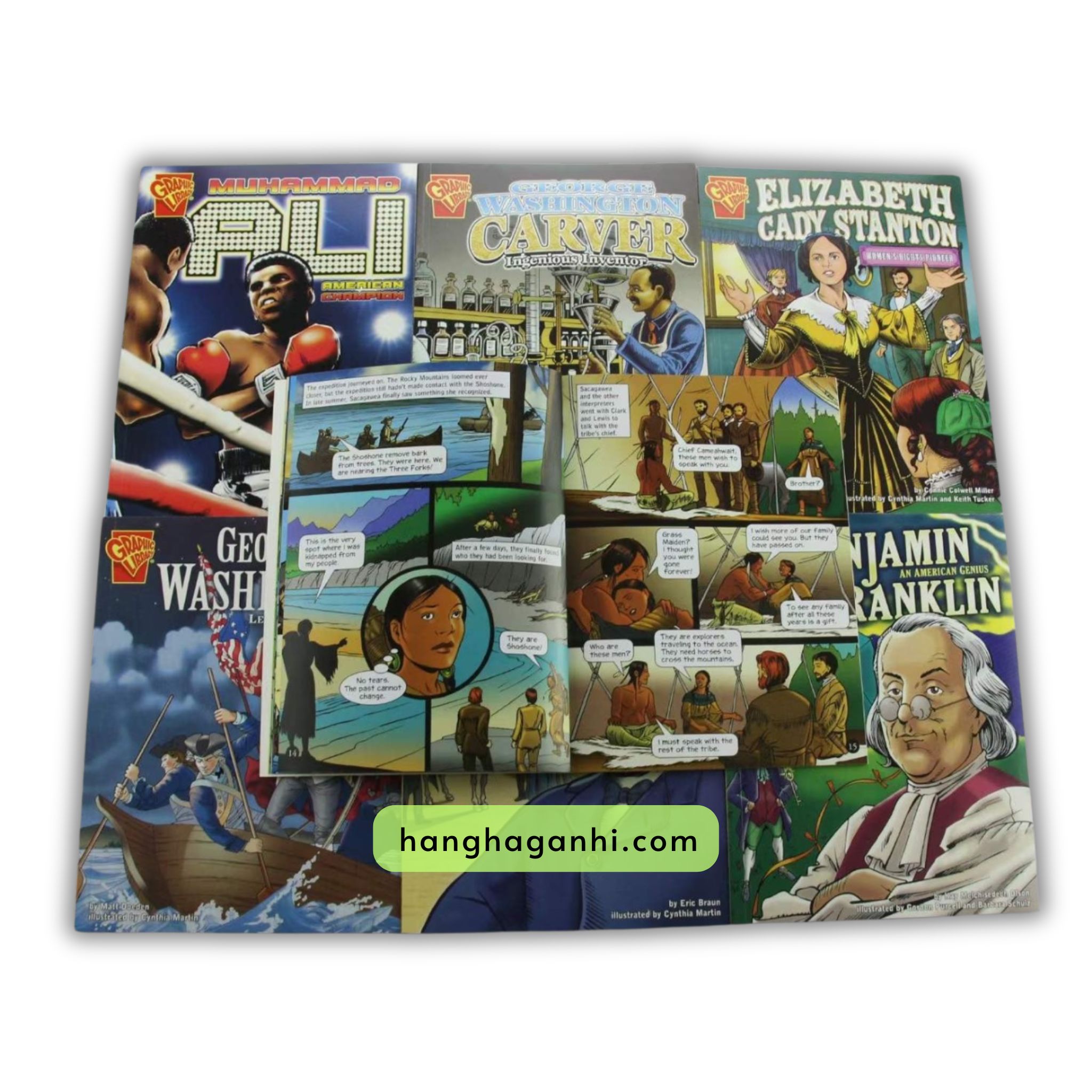 Truyện tranh Danh nhân 6 cuốn Tiếng Anh_thumbnail_5