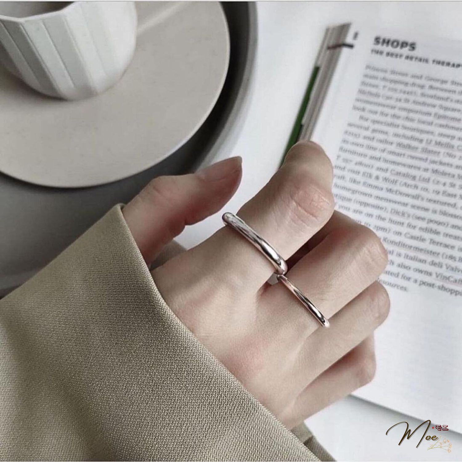 ĐN86 - Nhẫn đôi trơn dày dặn khắc theo yêu cầu_thumbnail_1