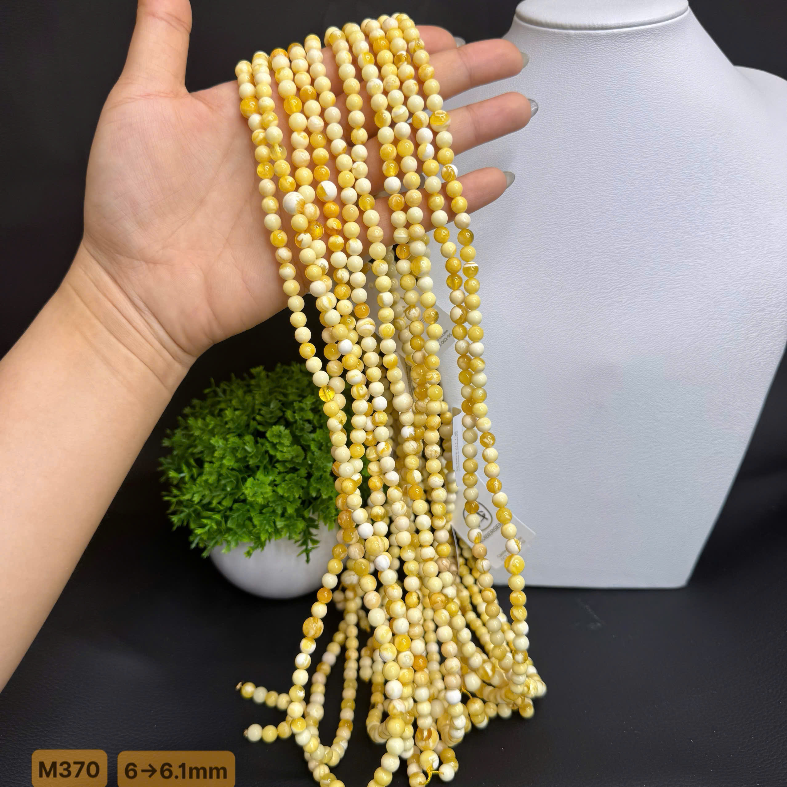 Chuỗi 108 Mật Bạch VIP -M370