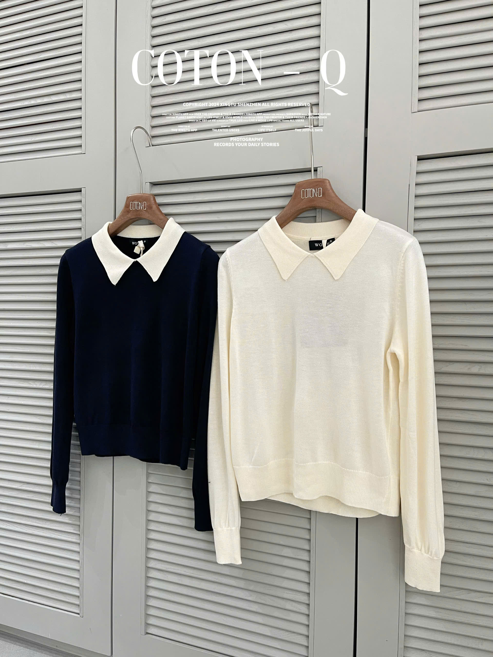 HA620 Áo có cổ tay dài ( KEM )