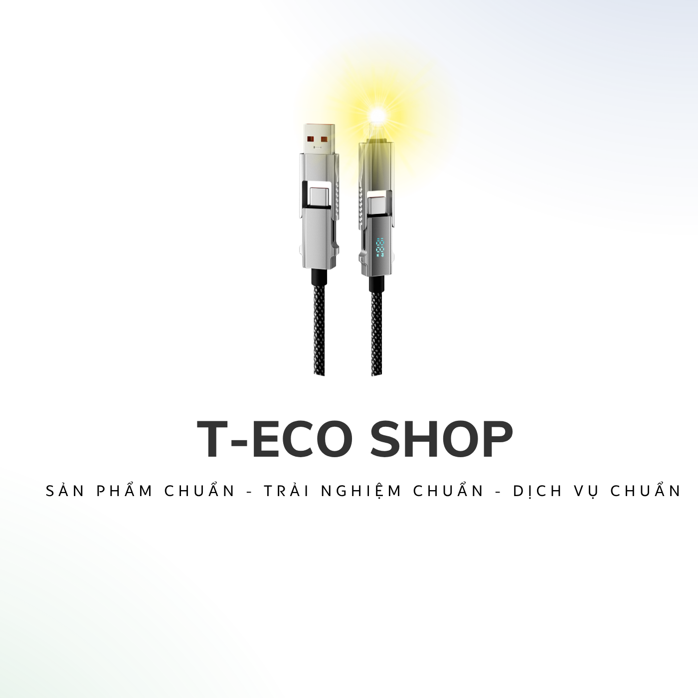 T-ECO SHOP | Cáp Sạc Nhanh 65W 4 Trong 1 – Type-C, iPhone, 1 Dây Dùng Mọi Máy, Không Rối_thumbnail_8