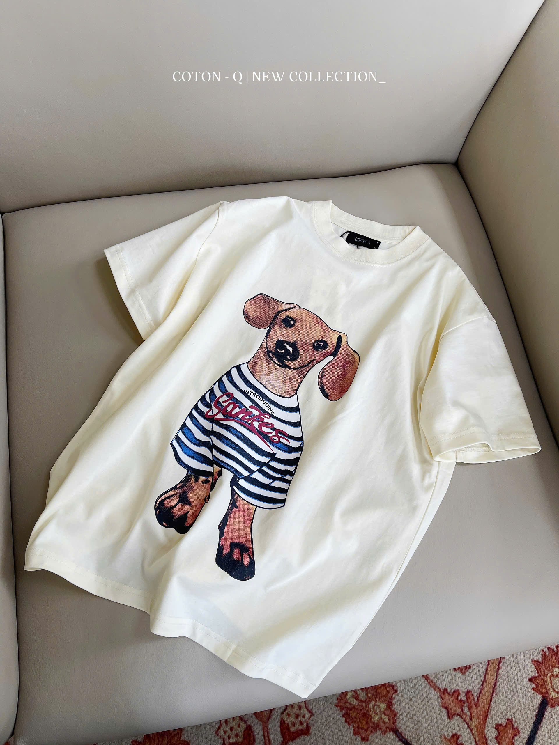 Áo thun kem in cún_thumbnail_0