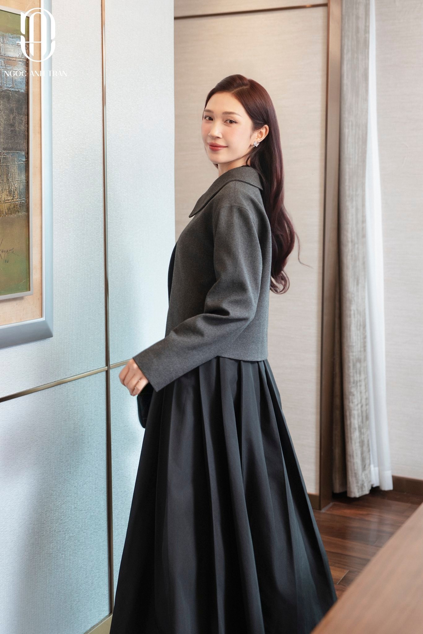 A247 - Áo khoác dạ xám dáng lửng_thumbnail_2