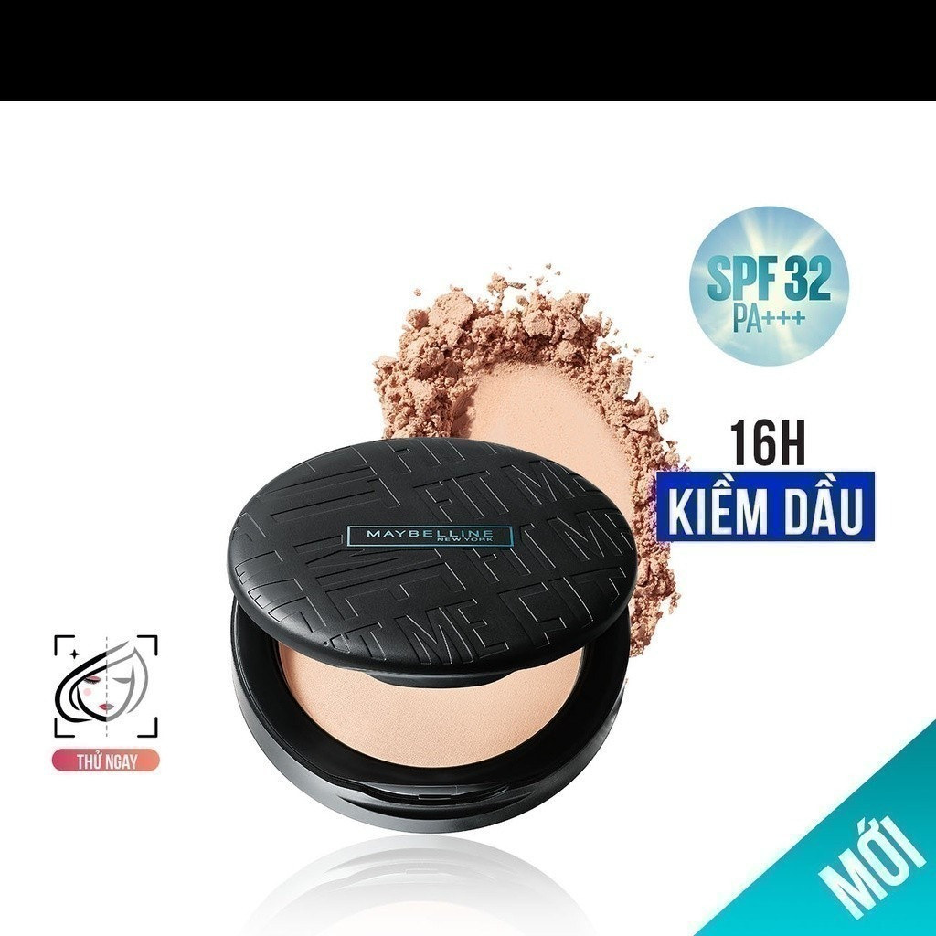 [MAYBELLINE] Phấn phủ Maybelline Fit Me Compact 6 Matte Poreless chống nắng SPF32 PA+++
