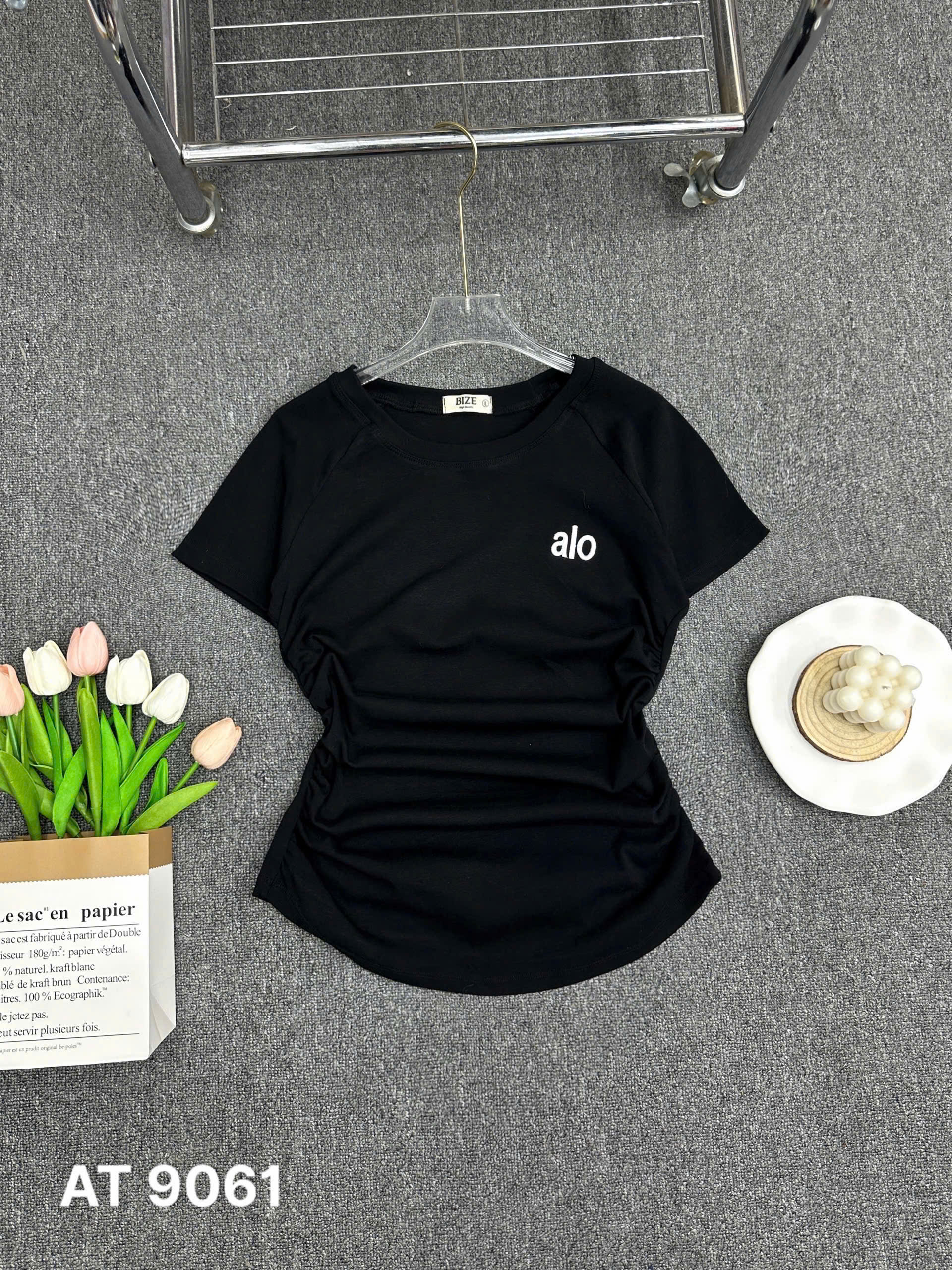 BIGSIZE - Áo thun tay ngắn thêu Alo T- AT9061_thumbnail_7