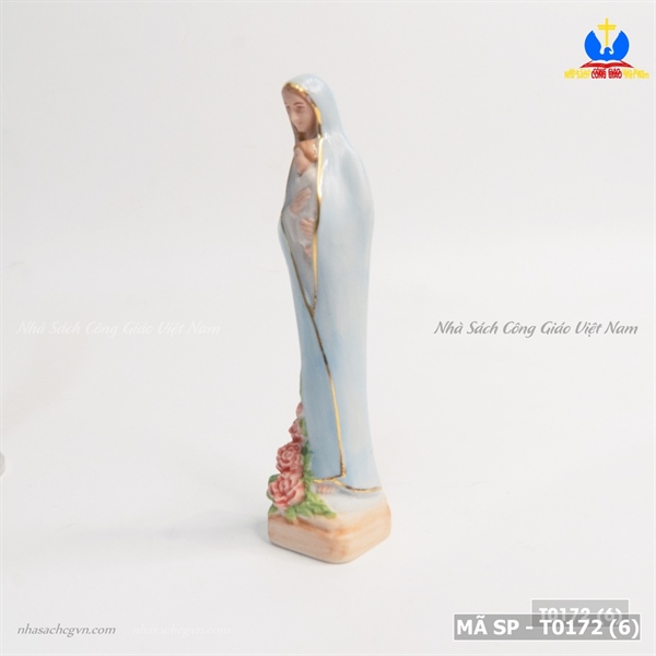 Tượng sứ Mẹ Thiên Chúa 13cm ✔_thumbnail_2