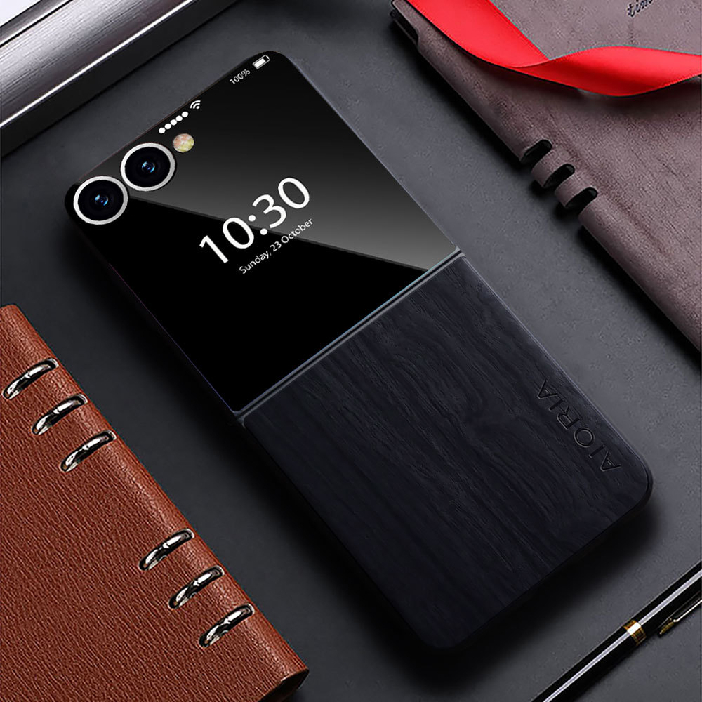 ỐP LƯNG ĐIỆN THOẠI VÂN GỖ ĐƠN GIẢN CHO SAMSUNG ZFLIP_thumbnail_2