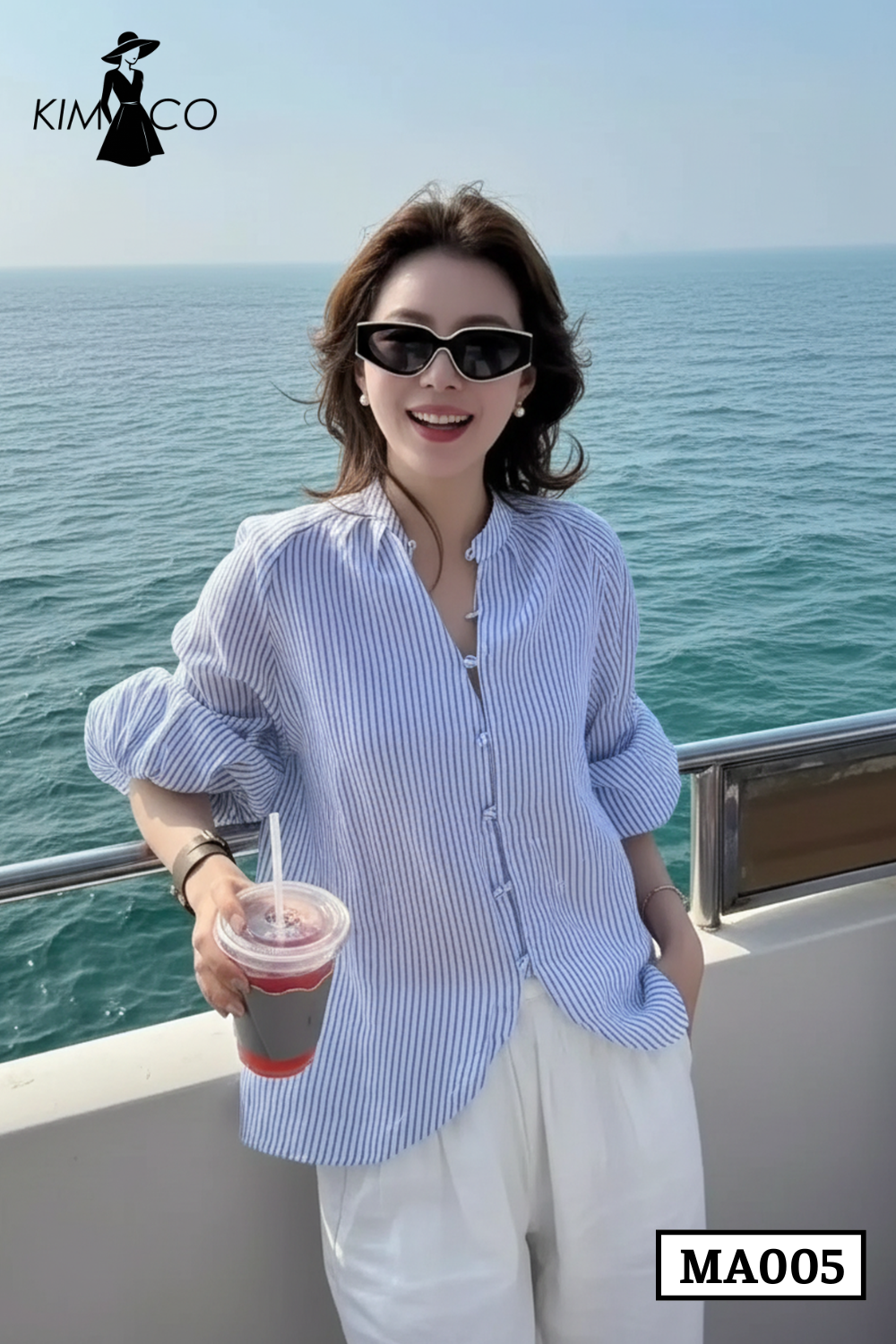 Áo Sơ Mi Stripe Hot Trend - MA005