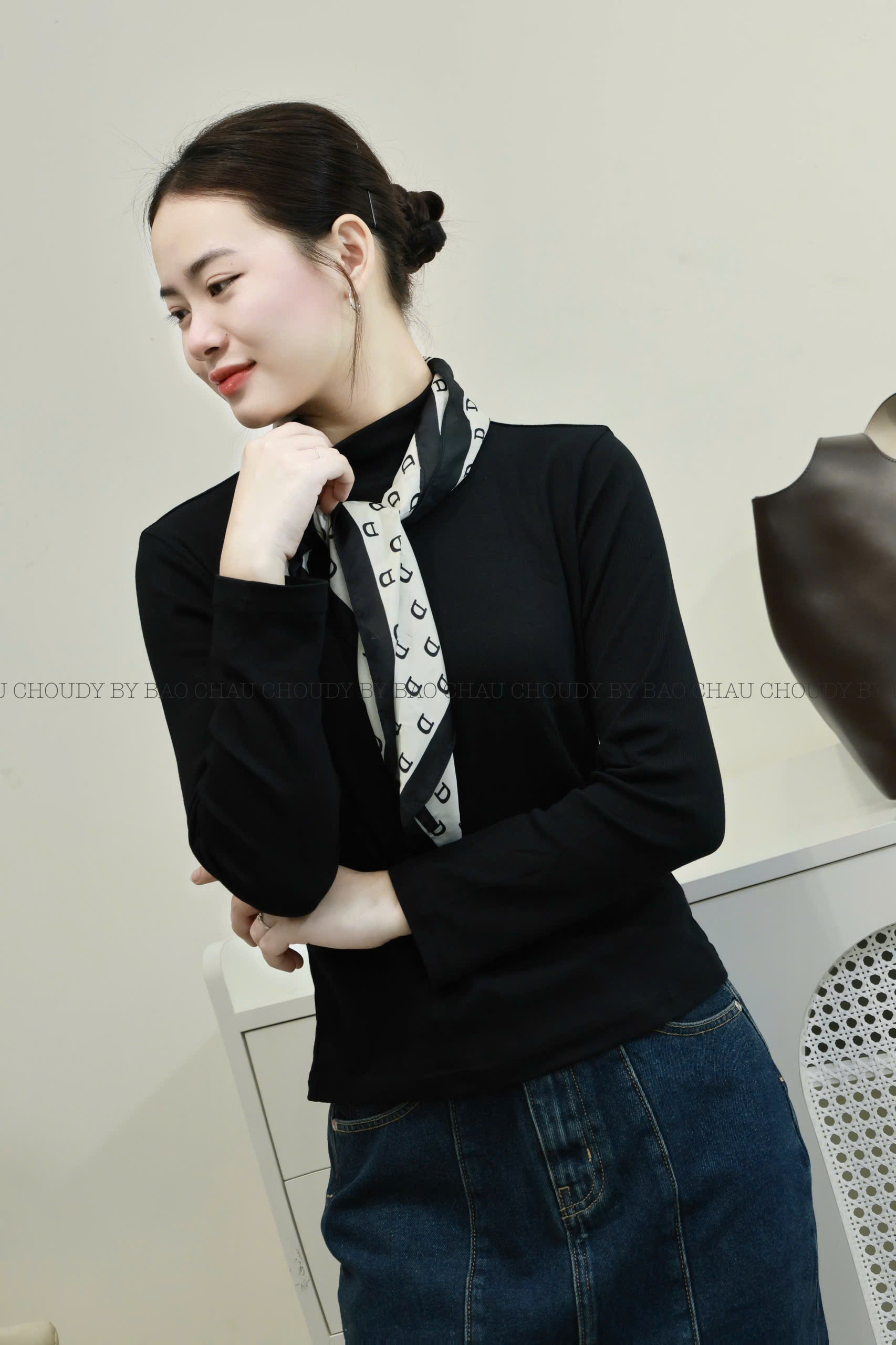 SALE A757 ÁO THUN CỔ LỌ 5 MÀU_thumbnail_8