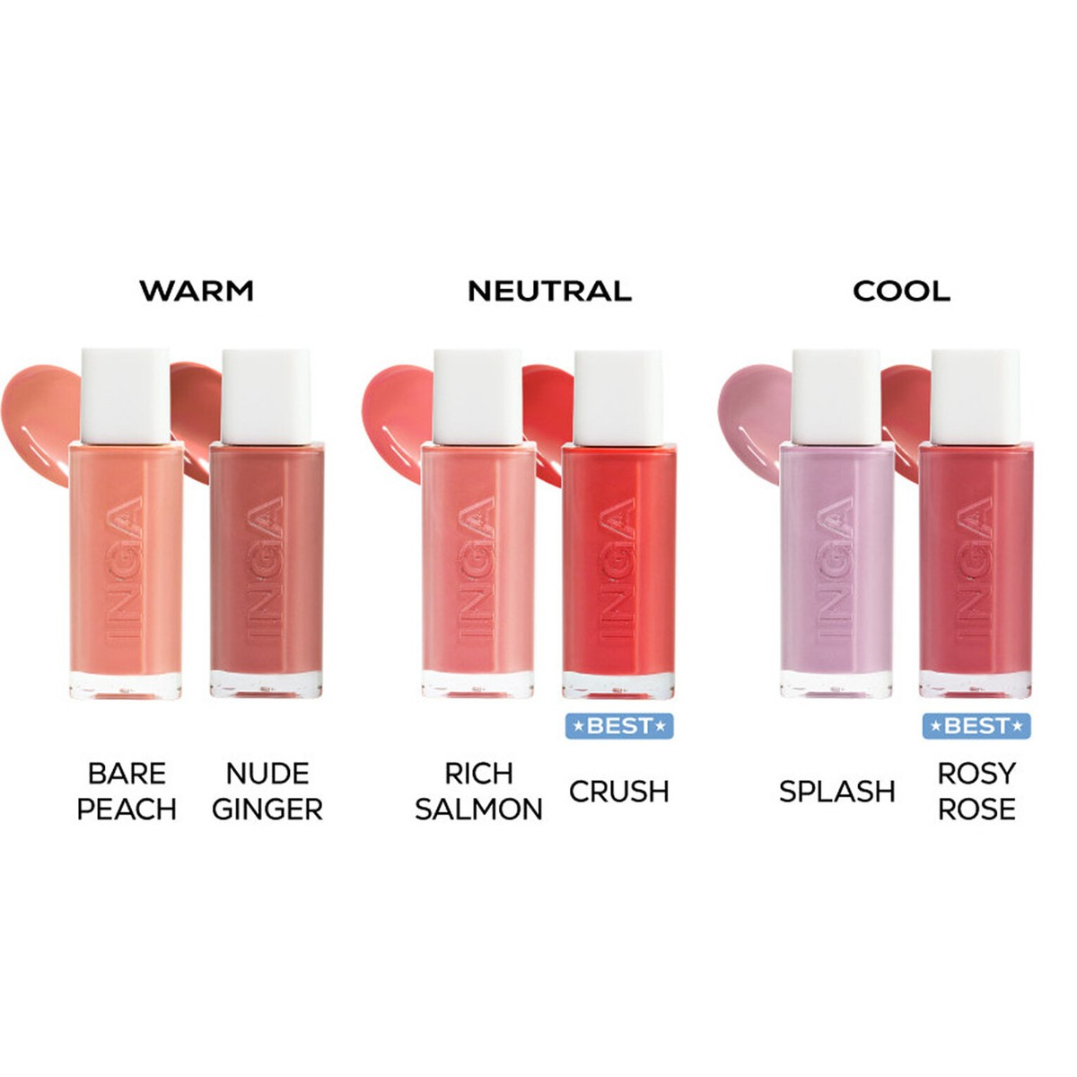 Inga Water Glow Lip Tint 4.5 g