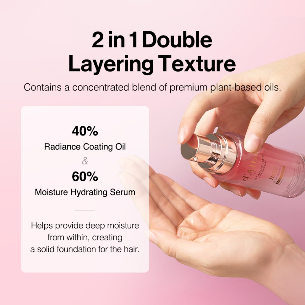 D'alba Professional Repairing  Hair Oil Serum 75ml_thumbnail_7