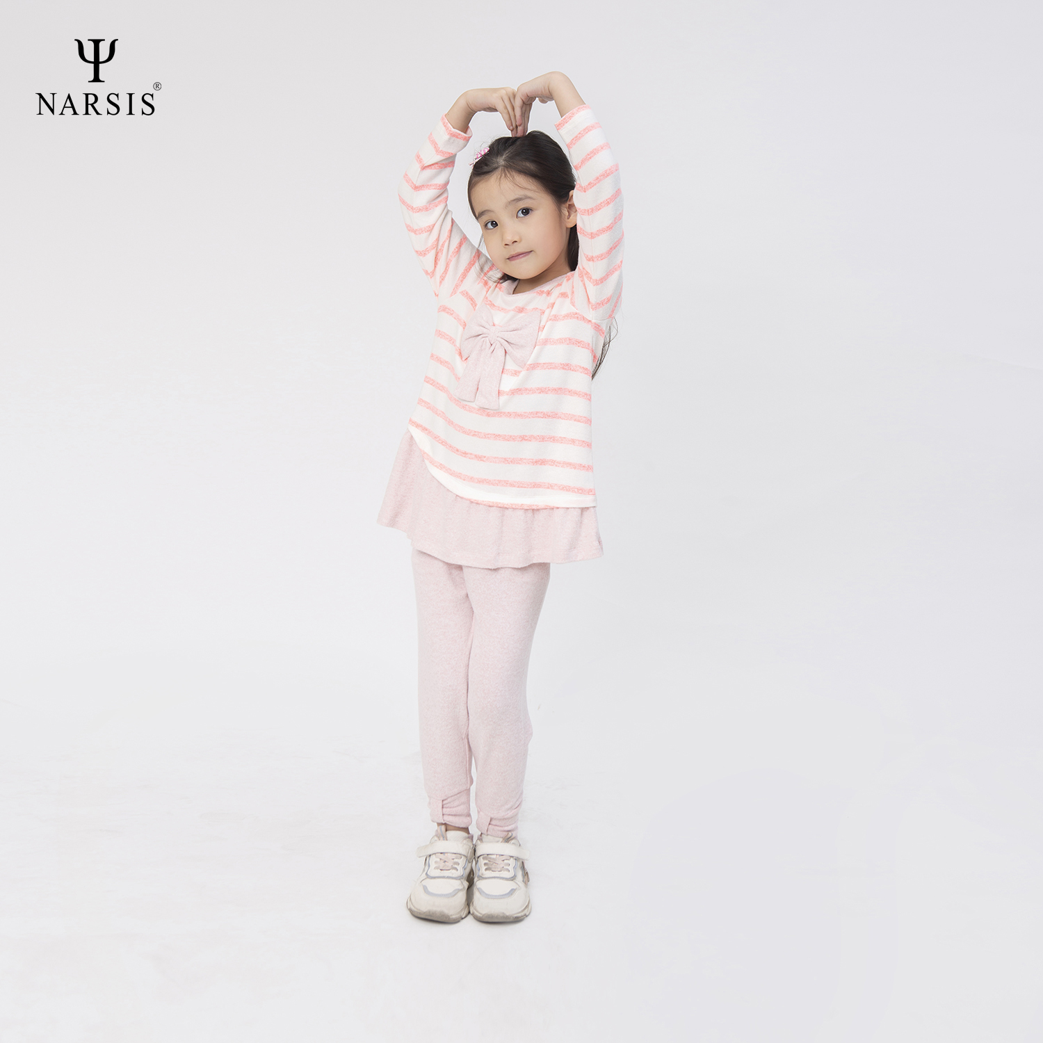 ÁO THU ĐÔNG BÉ GÁI KL0011 NARSIS VẢI LEN COTTON ẤM ÁP, THOÁNG MÁT, GIỮ ẤM TỐT, MỀM MẠI_thumbnail_1