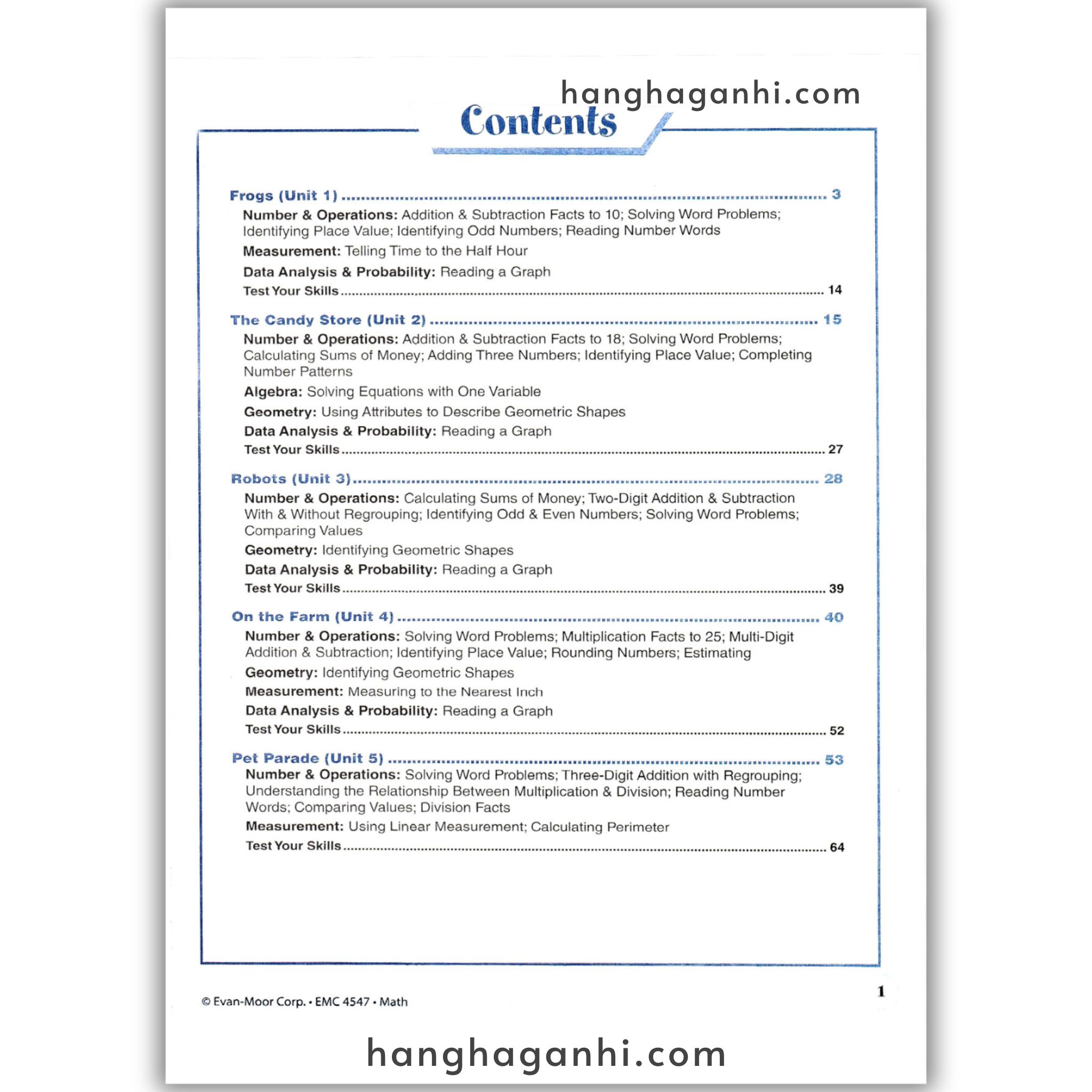 Skill Sharpeners Math Grade 3, Sách Toán Mỹ Evan Moor cho học sinh lớp 3_thumbnail_5